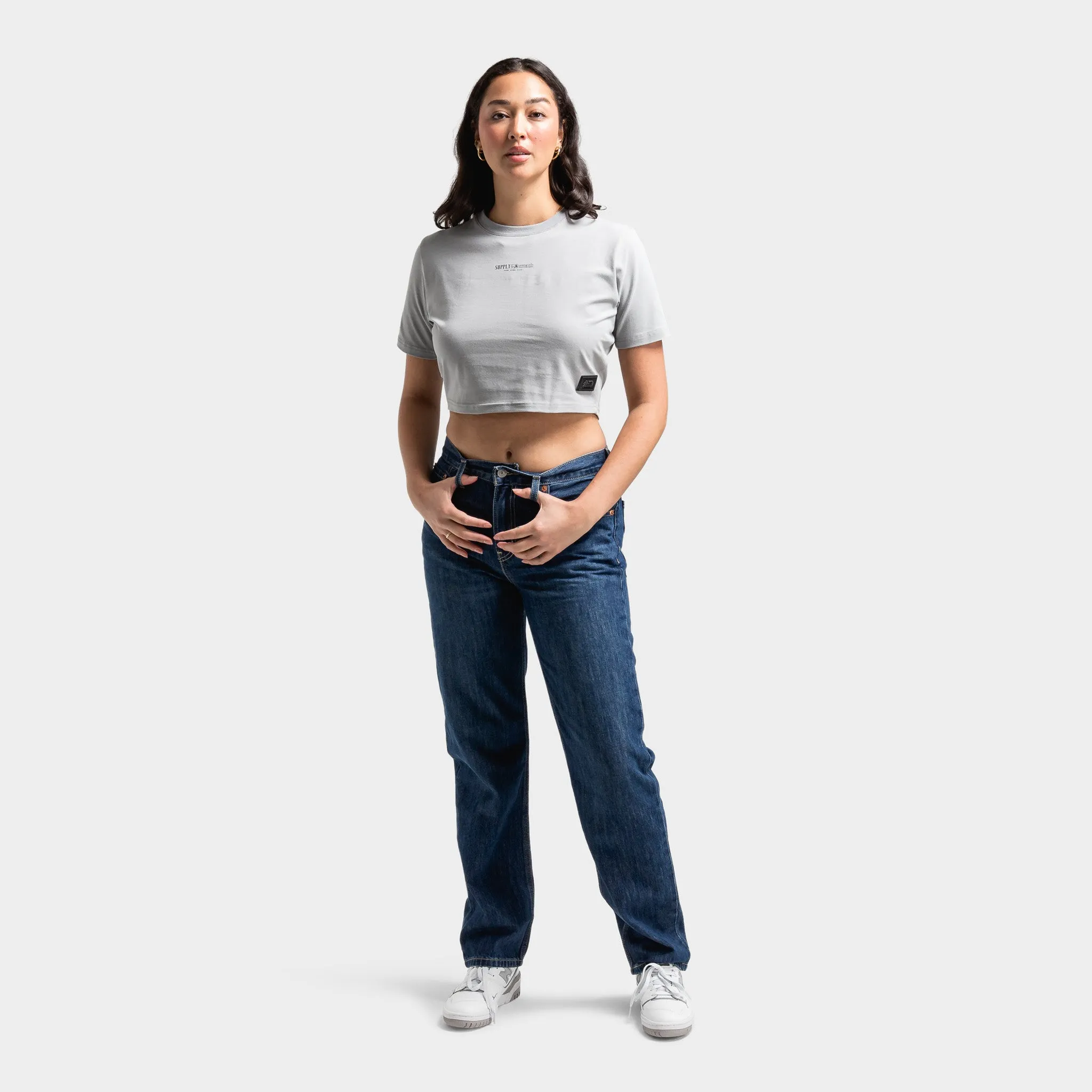 Supply & Demand Supply & Demand Women's Strike T-Shirt / Grey