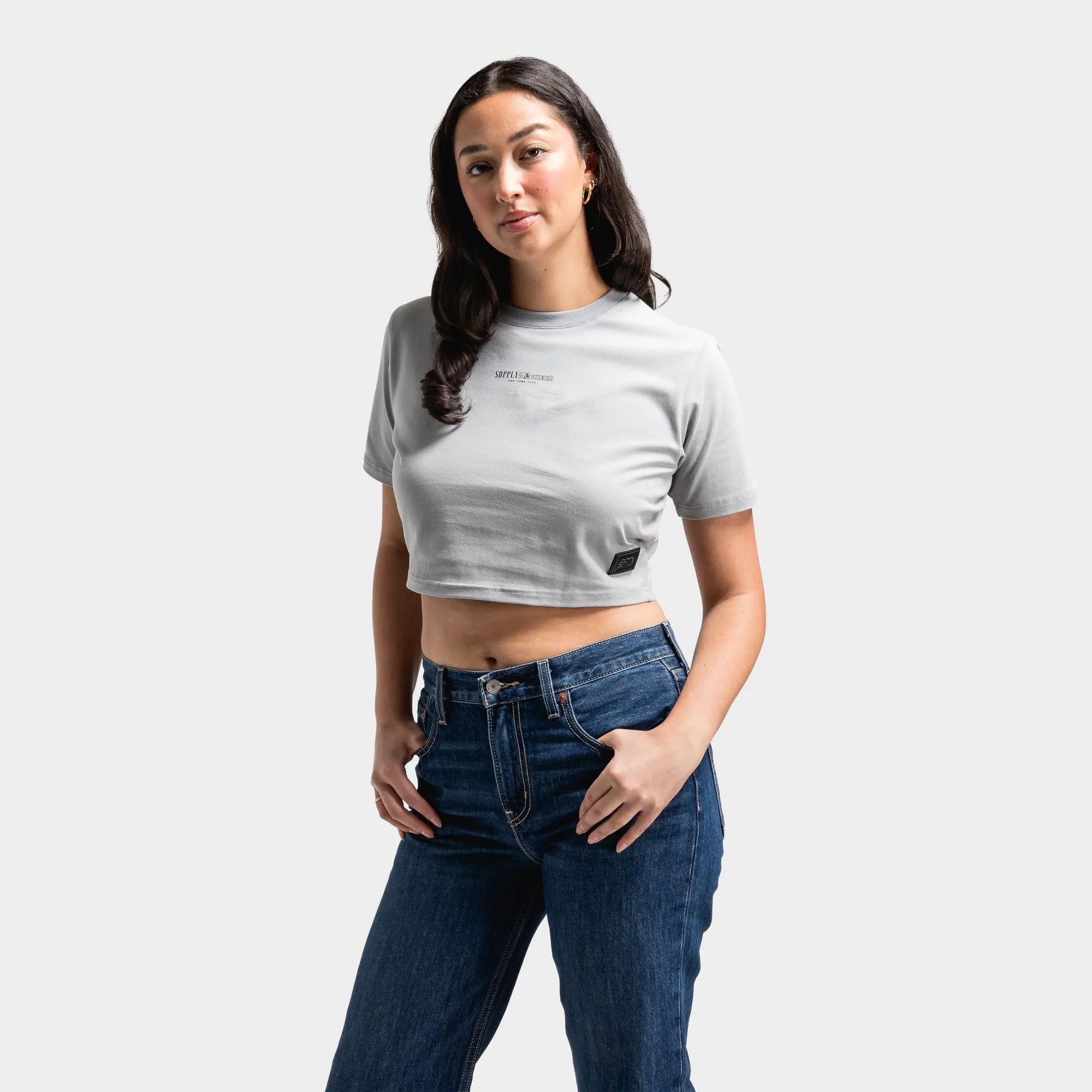 Supply & Demand Supply & Demand Women's Strike T-Shirt / Grey