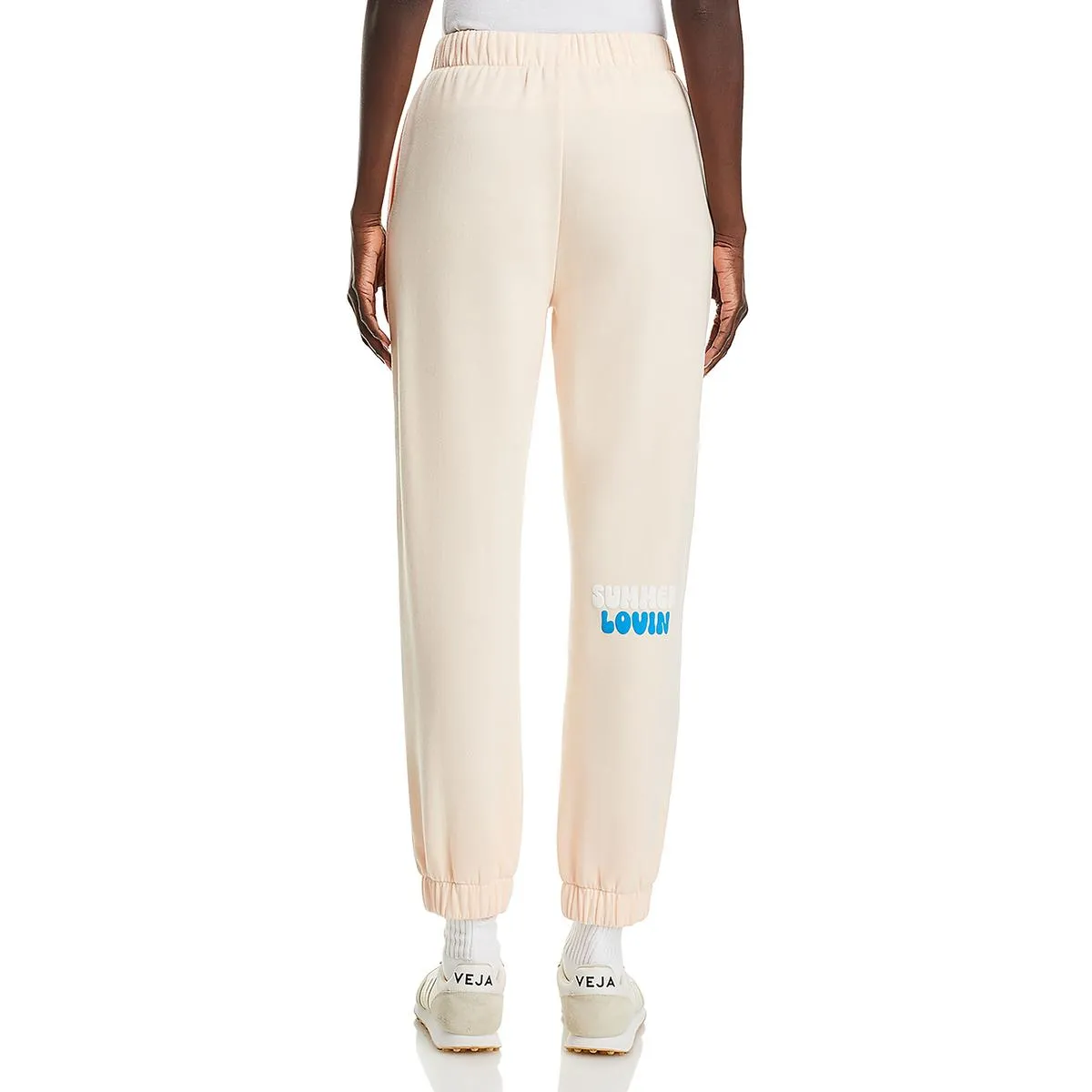 Surf Wash Womens Cotton Graphic Jogger Pants
