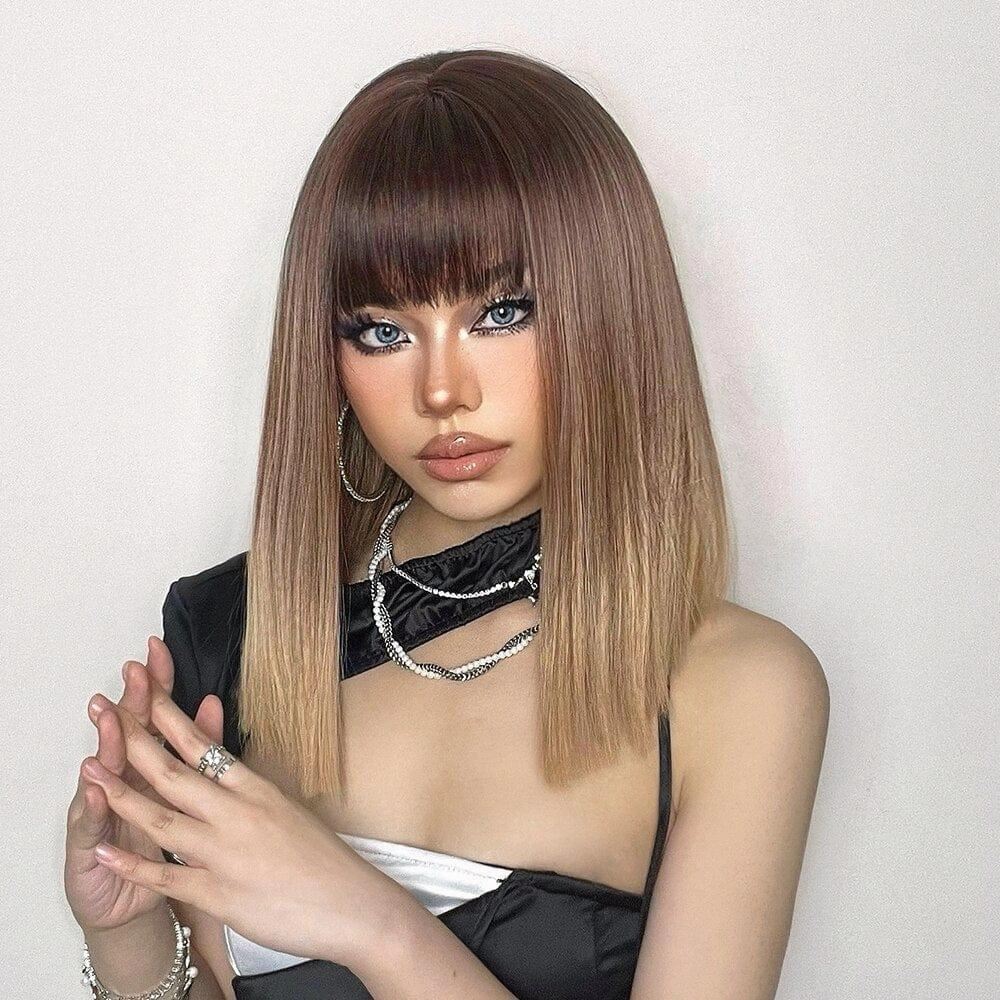 Synthetic Blonde Wig