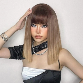 Synthetic Blonde Wig