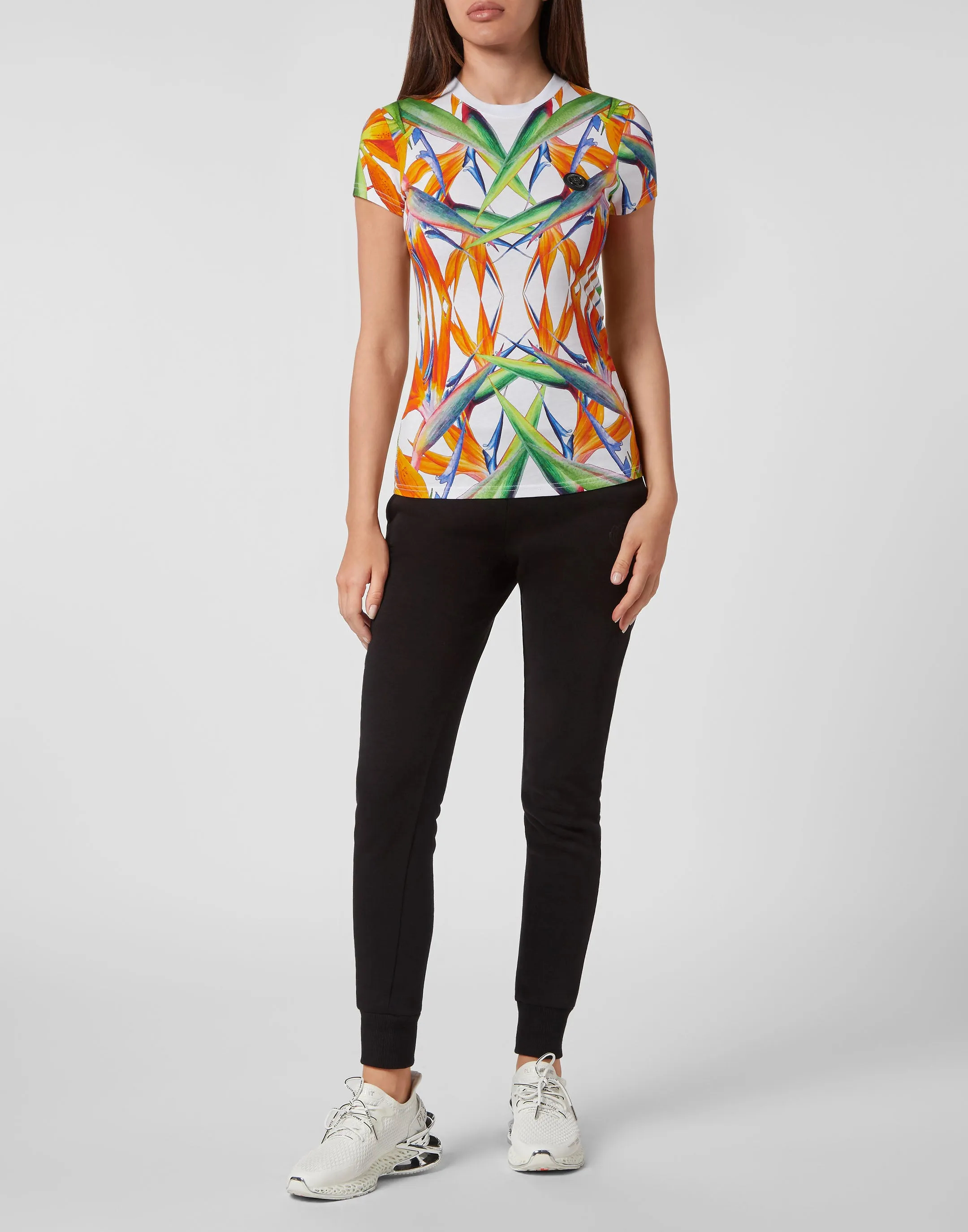 T-shirt Round Neck Sexy Pure Fit
