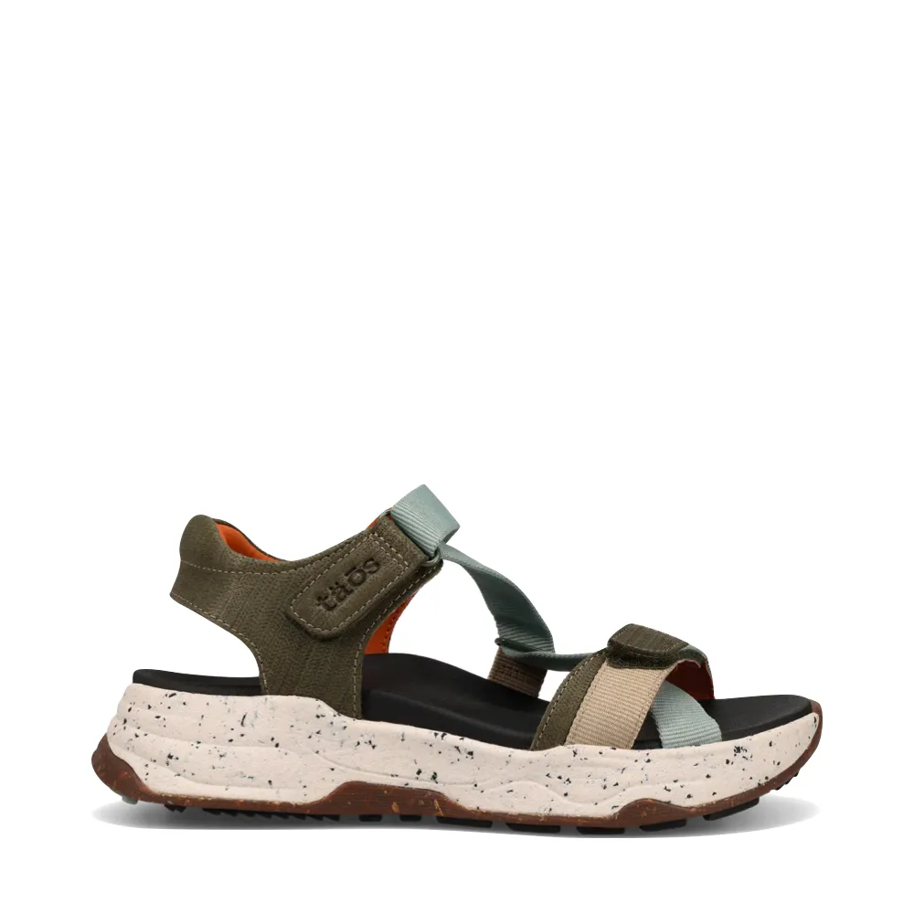 Taos Women's Super Z Sandal in Sage/Olive Multi