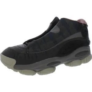 THE ANSWER DMX Mens Faux Leather Fitness Basketball Shoes