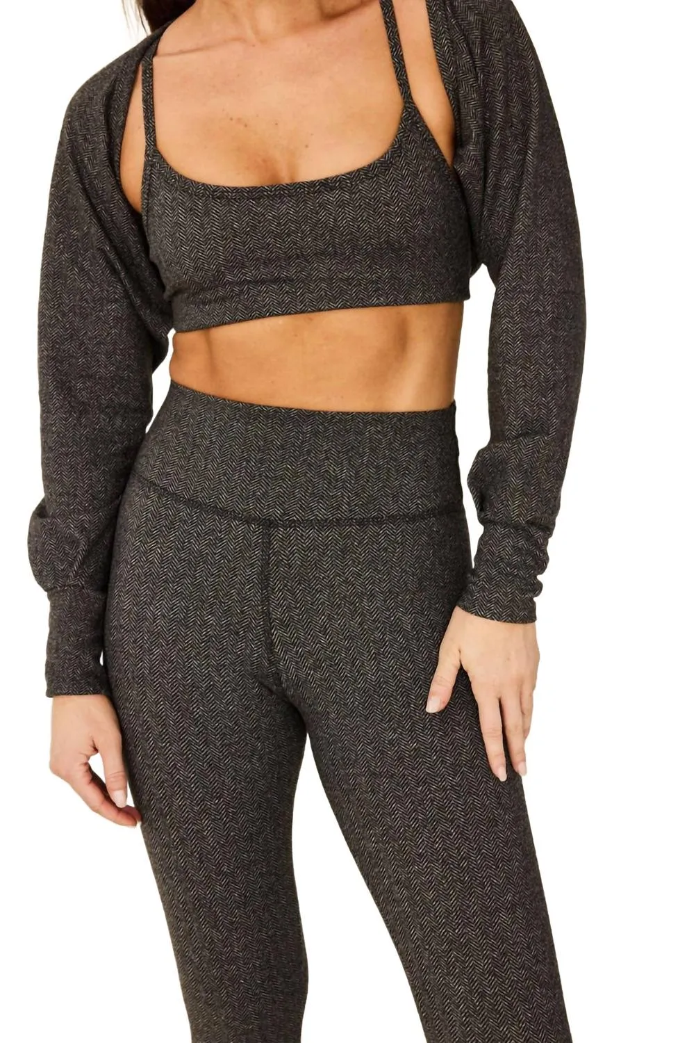 The Shrug In Herringbone