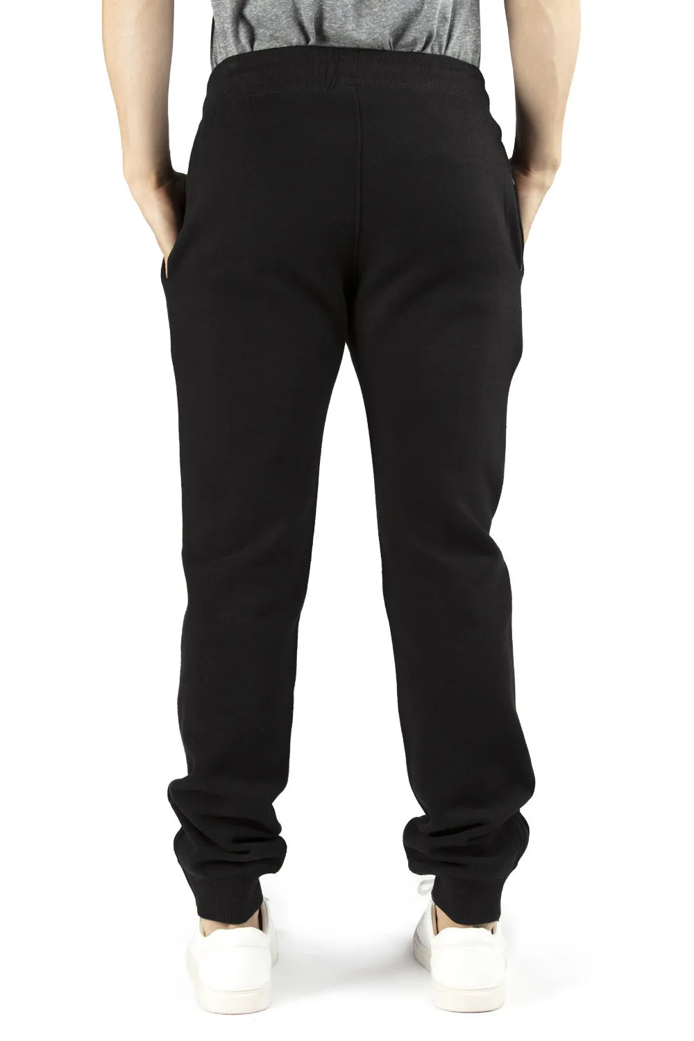 Threadfast Apparel Mens Ultimate Fleece Sweatpants w/ Pockets - Black