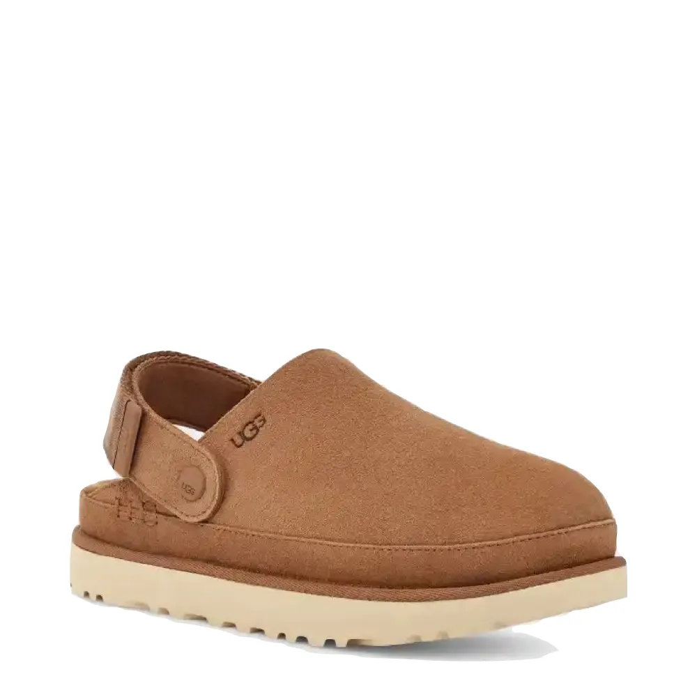 Ugg Women's Goldenstar Platform Clog in Chestnut