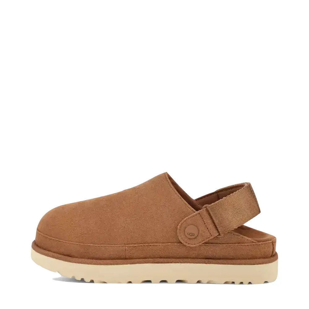 Ugg Women's Goldenstar Platform Clog in Chestnut