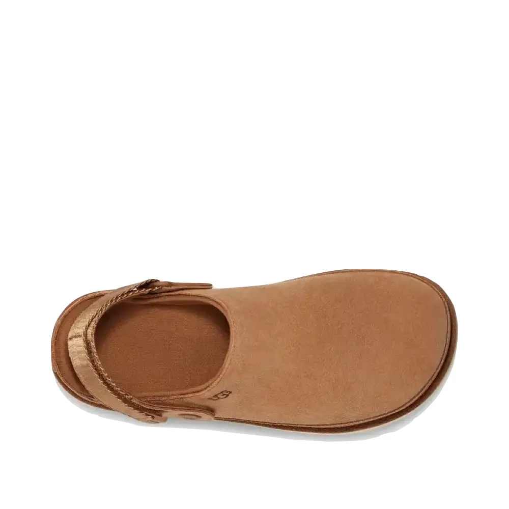 Ugg Women's Goldenstar Platform Clog in Chestnut
