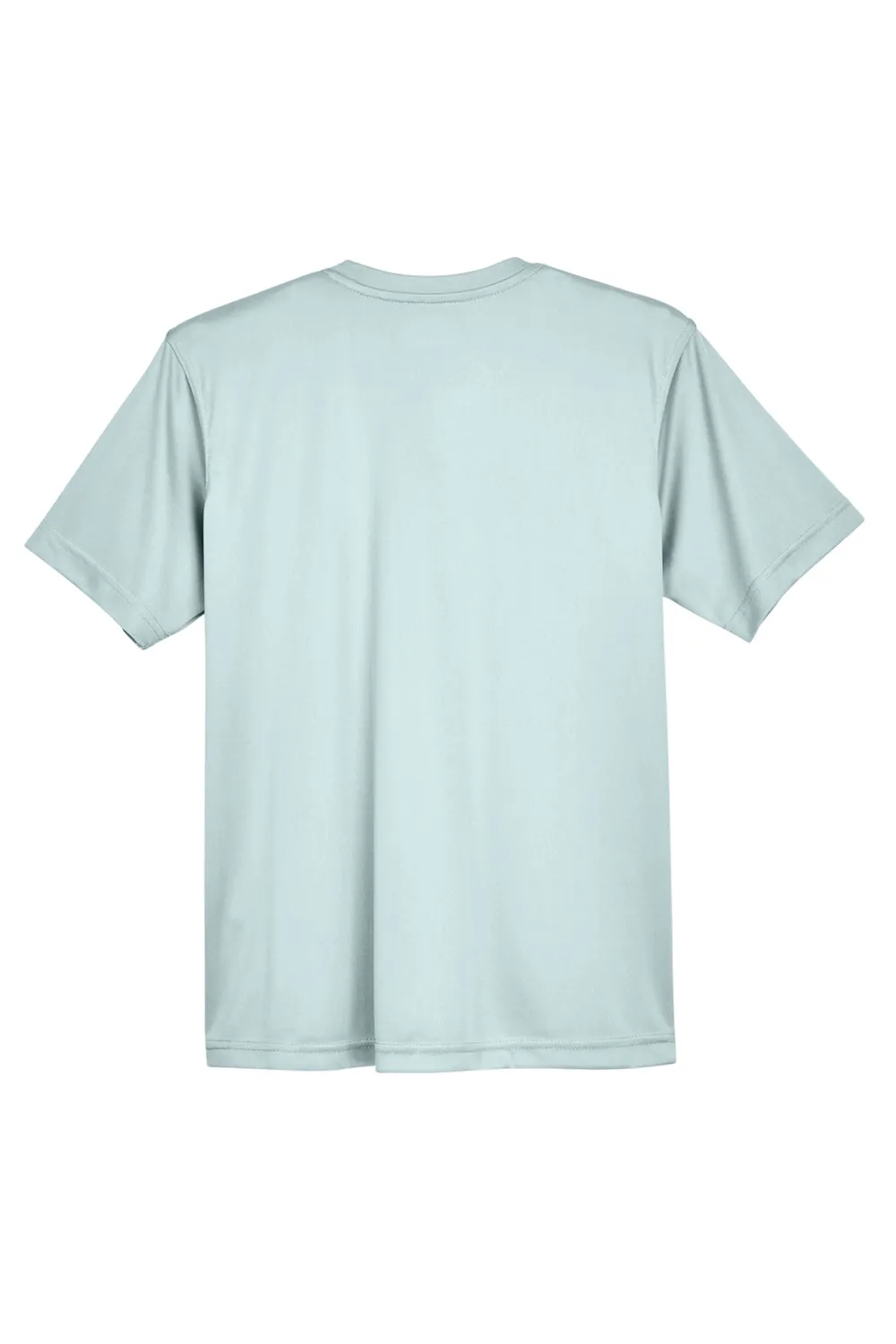 UltraClub Youth Cool & Dry Performance Moisture Wicking Short Sleeve Crewneck T-Shirt - Grey
