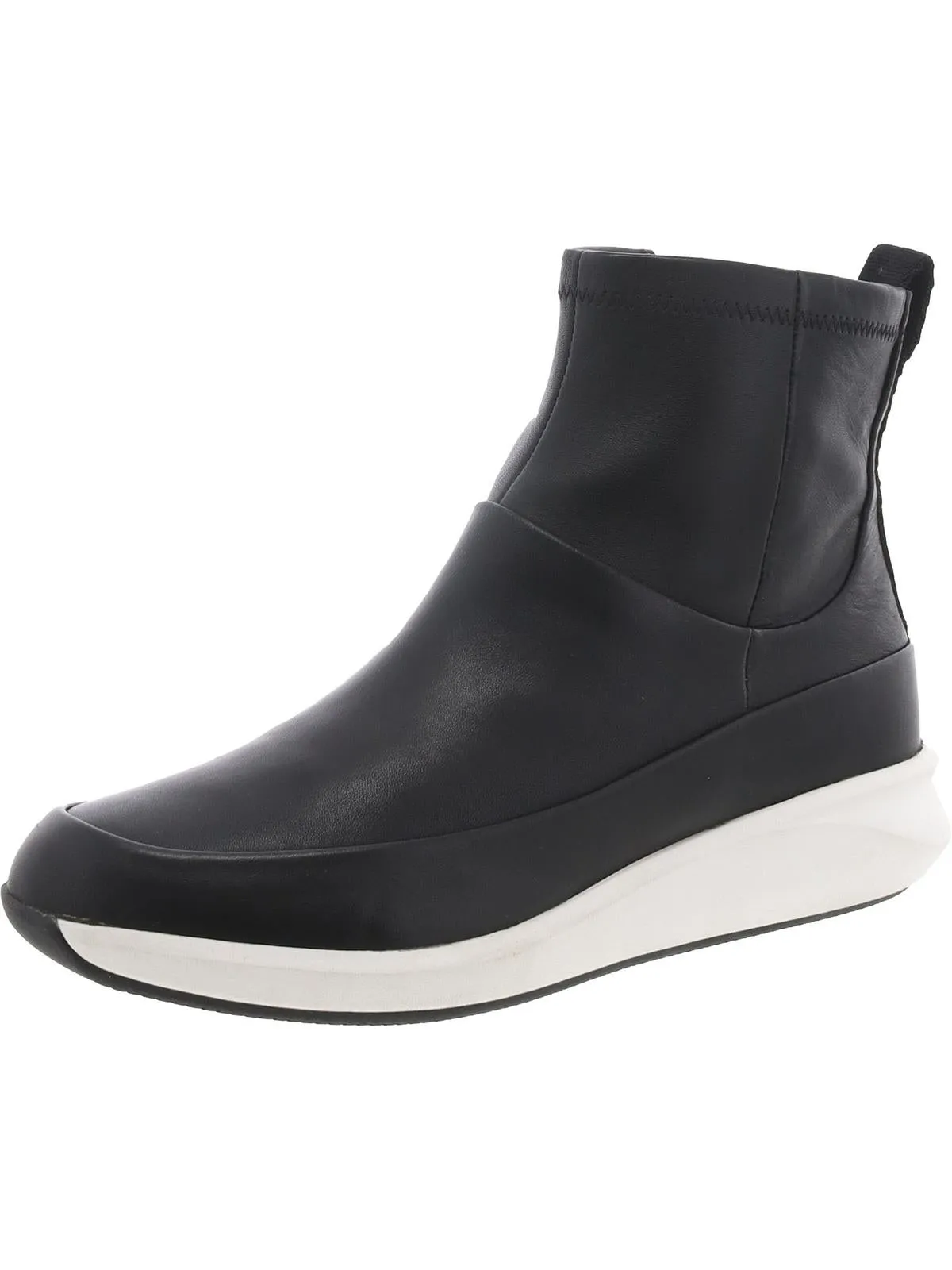 Un Rio Free Womens Leather Casual Ankle Boots