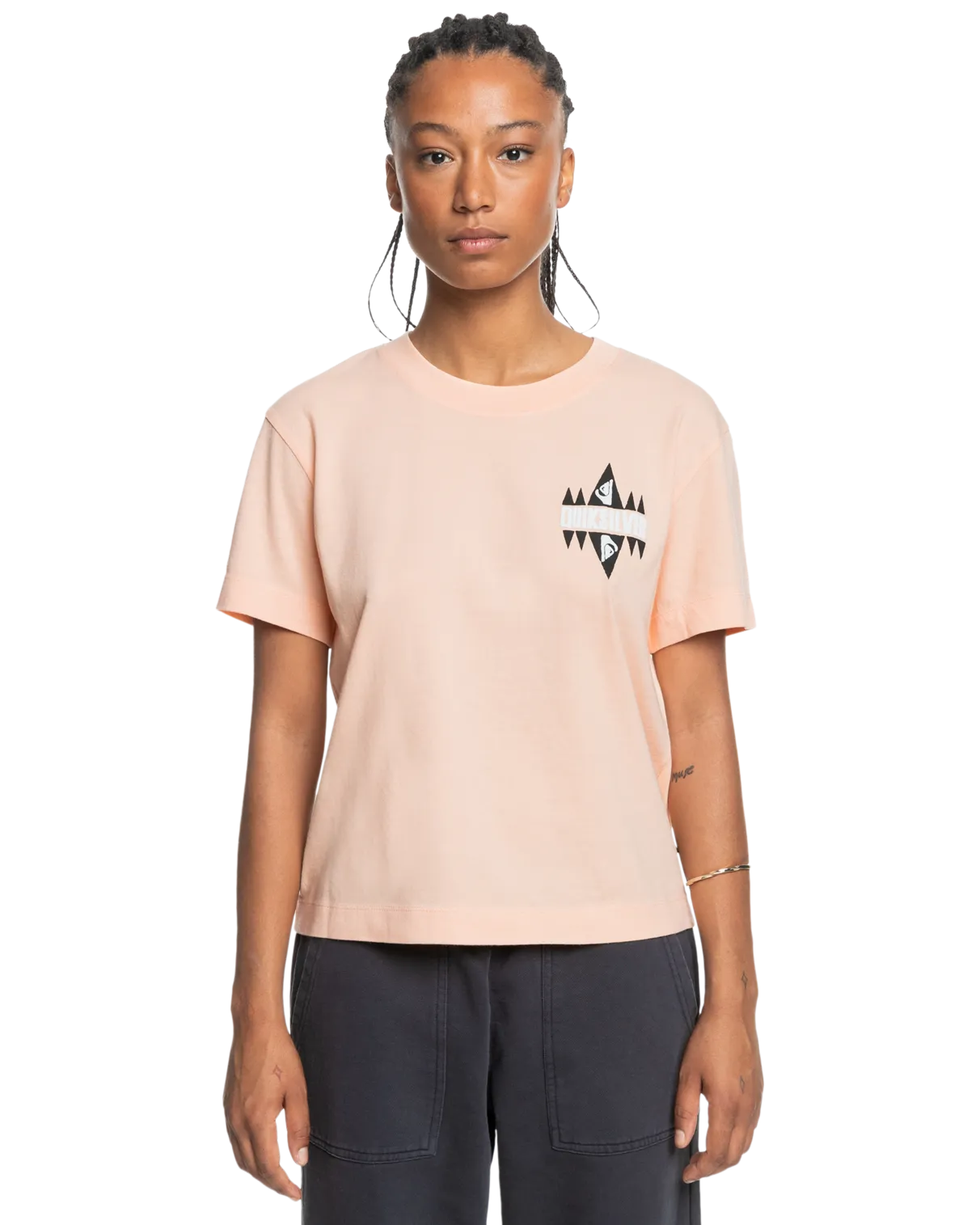 Uni Screen T-Shirt in Peach Parfait