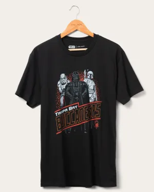 Unisex Star Wars x Junk Food x NFL Dark Side Team Buccaneers Tee