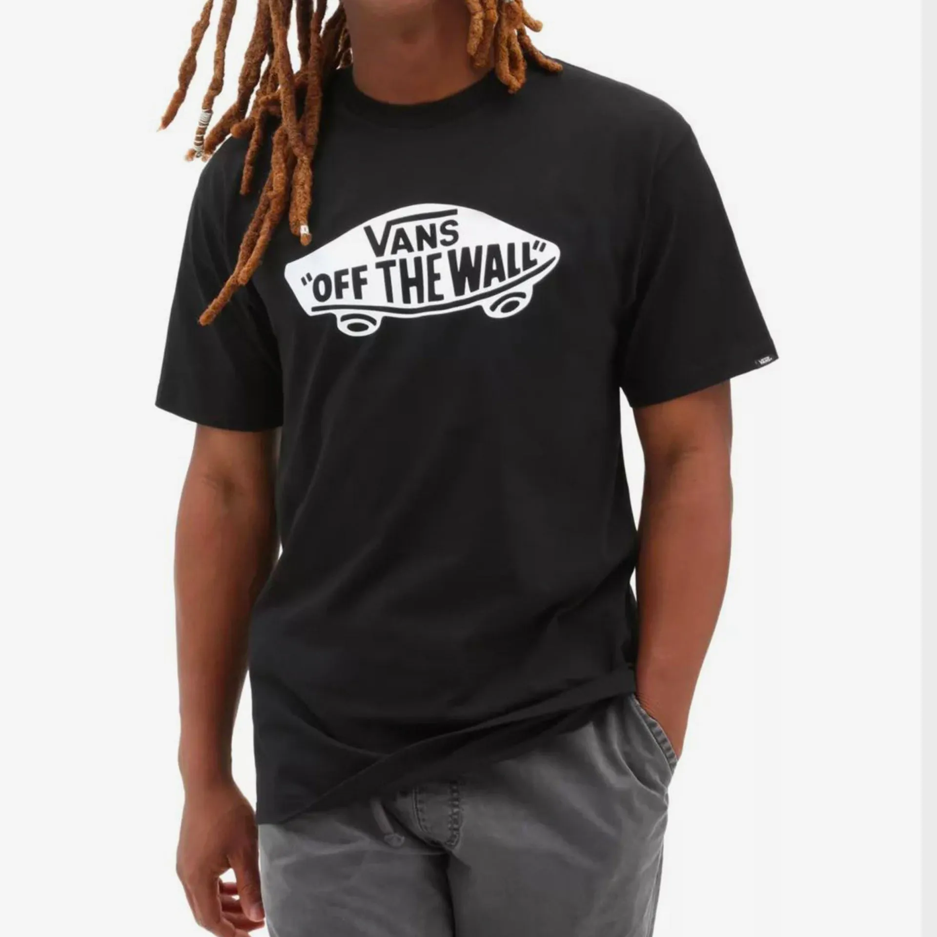 Vans OTW Classic Front Mens T-Shirt - Black/White