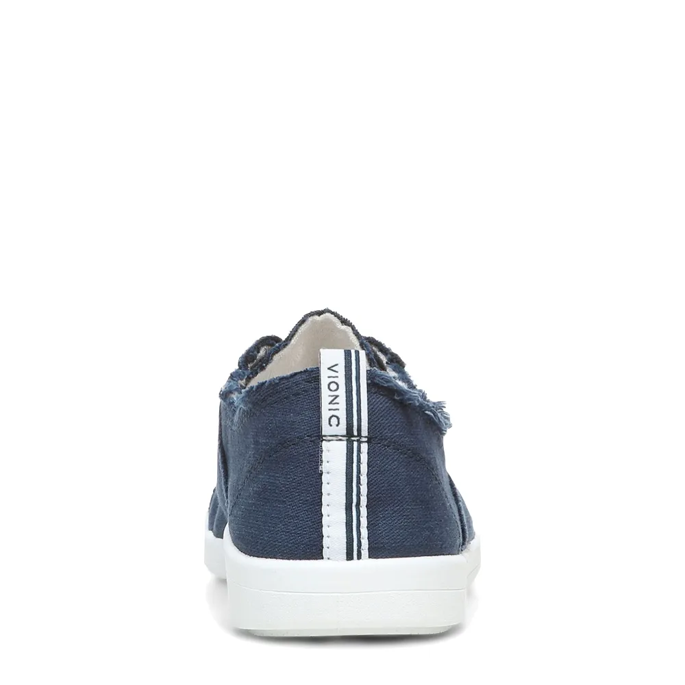 Vionic Women's Pismo Canvas Sneaker in Navy