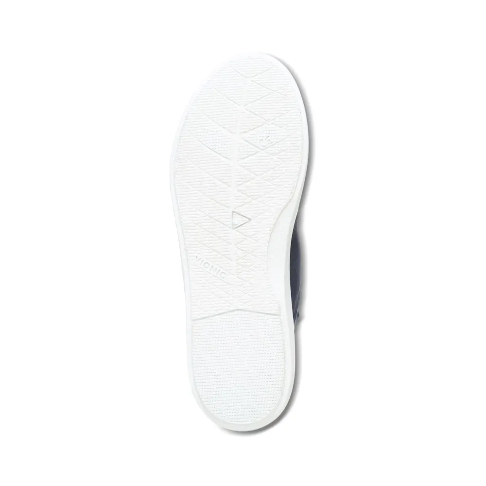 Vionic Women's Pismo Canvas Sneaker in Navy