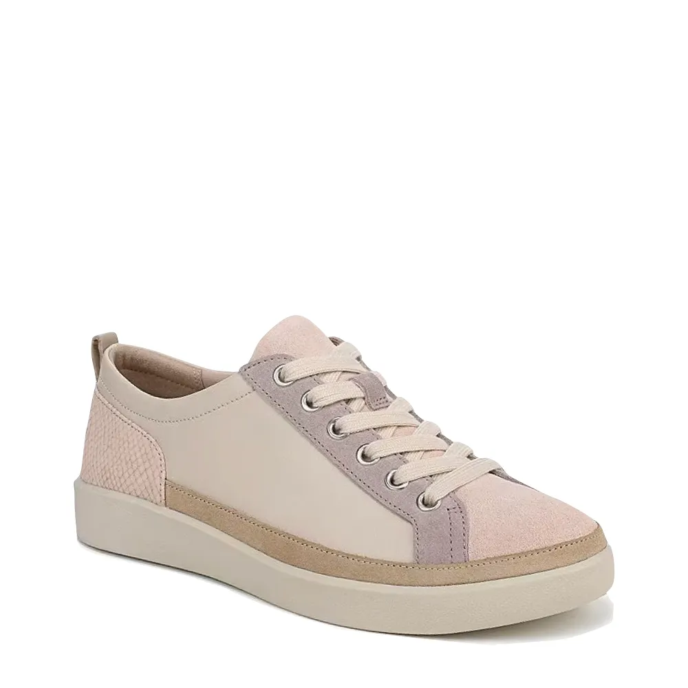 Vionic Women's Winny Lace Sneaker in Parchment/Cameo Rose