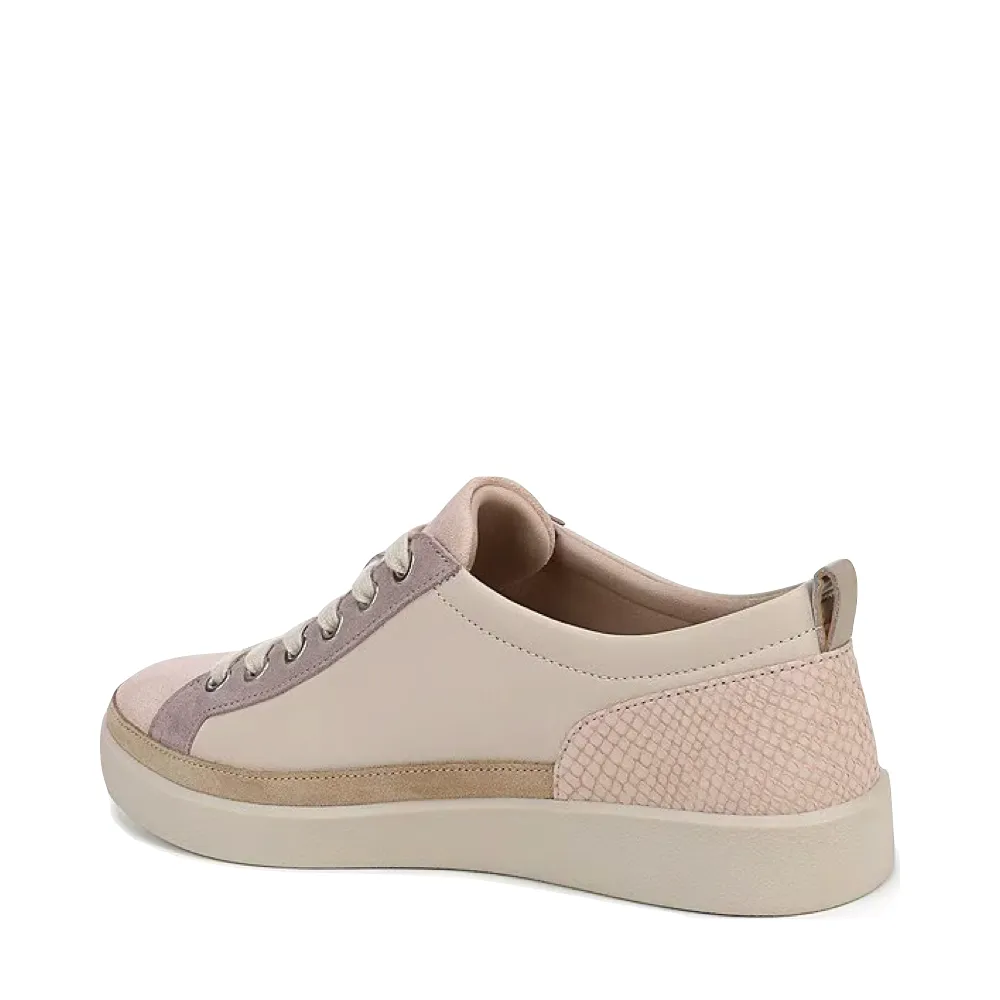 Vionic Women's Winny Lace Sneaker in Parchment/Cameo Rose
