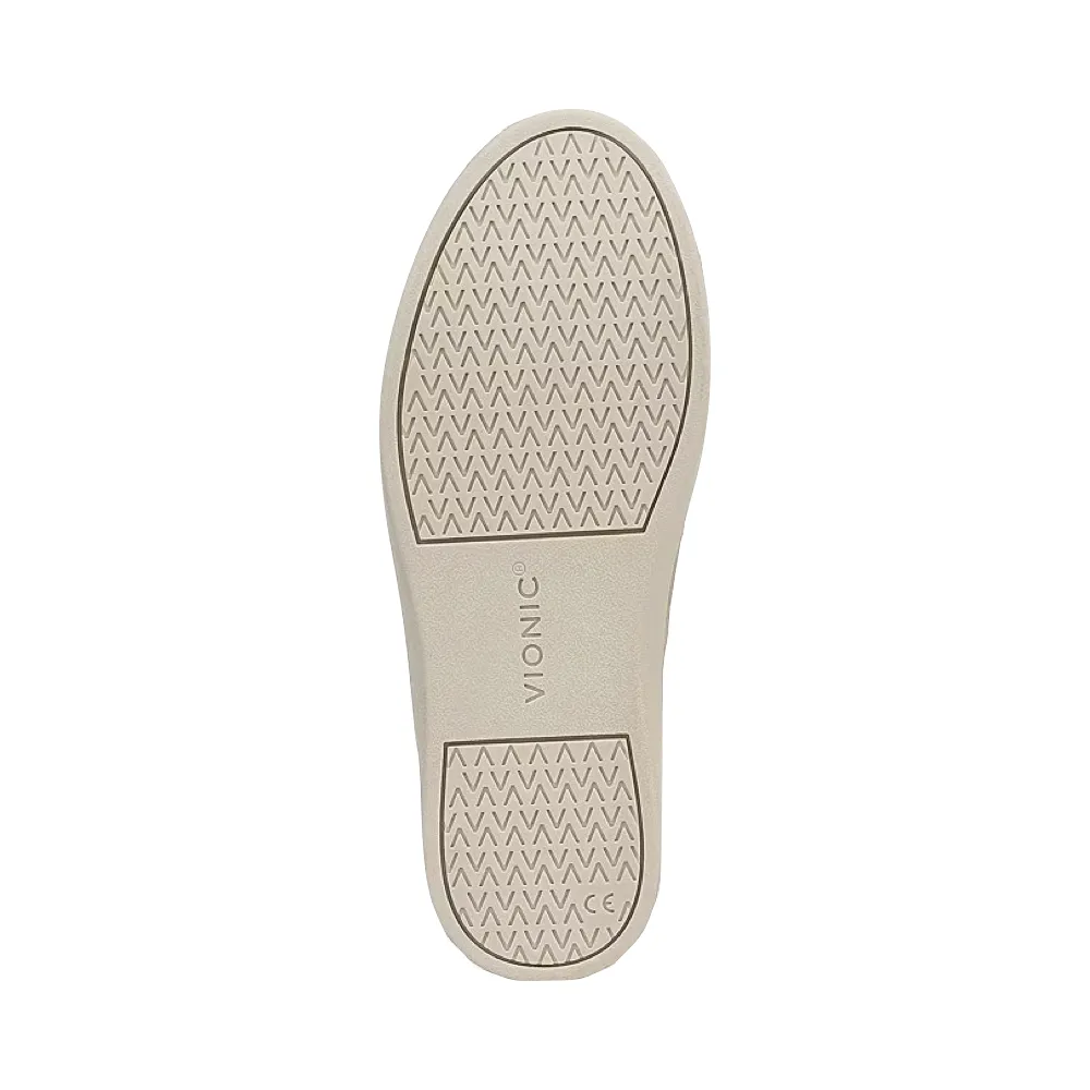 Vionic Women's Winny Lace Sneaker in Parchment/Cameo Rose