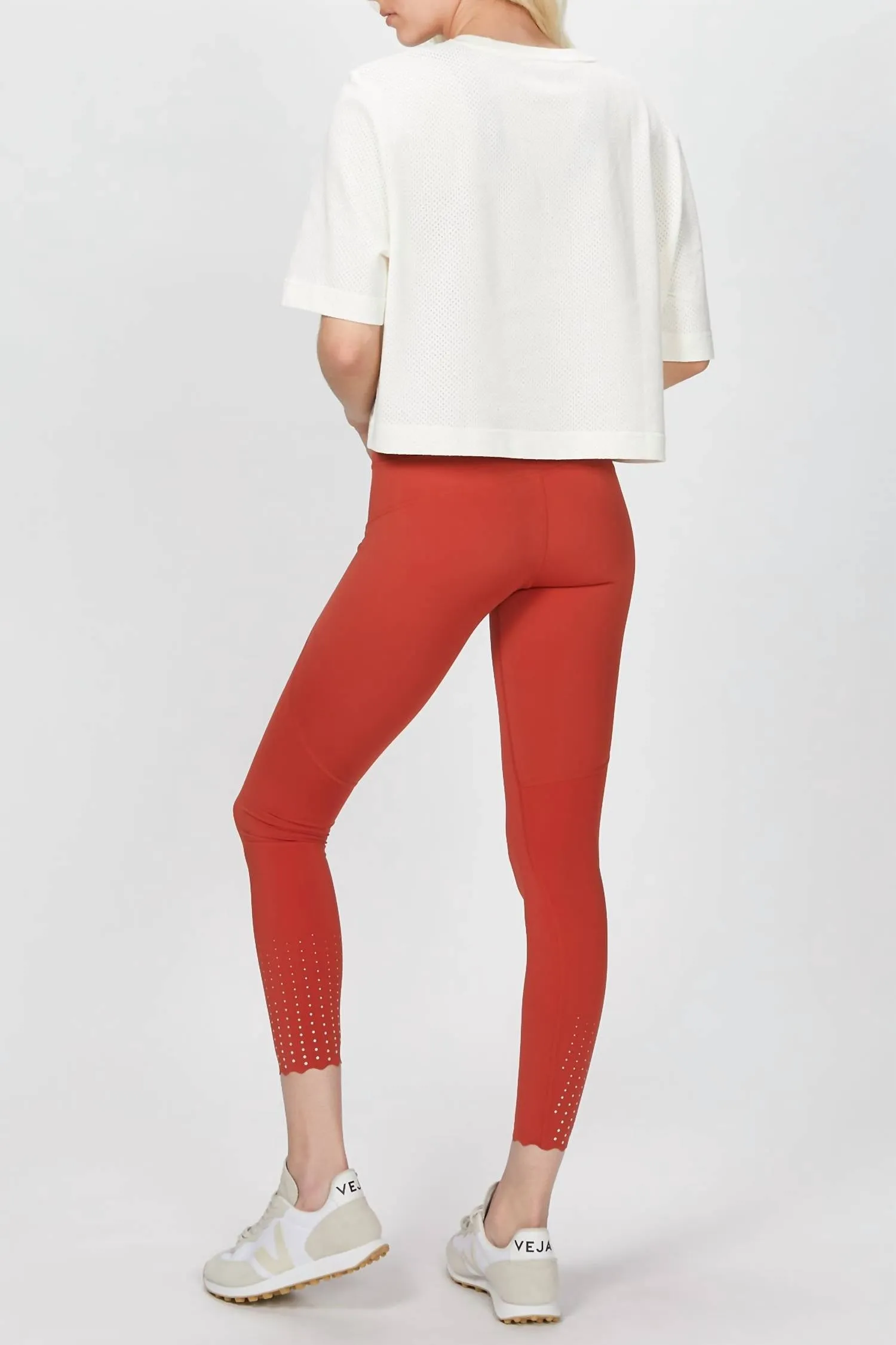 Wesley Legging In Spiced Red