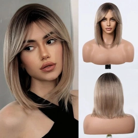 Wig Blonde Bob