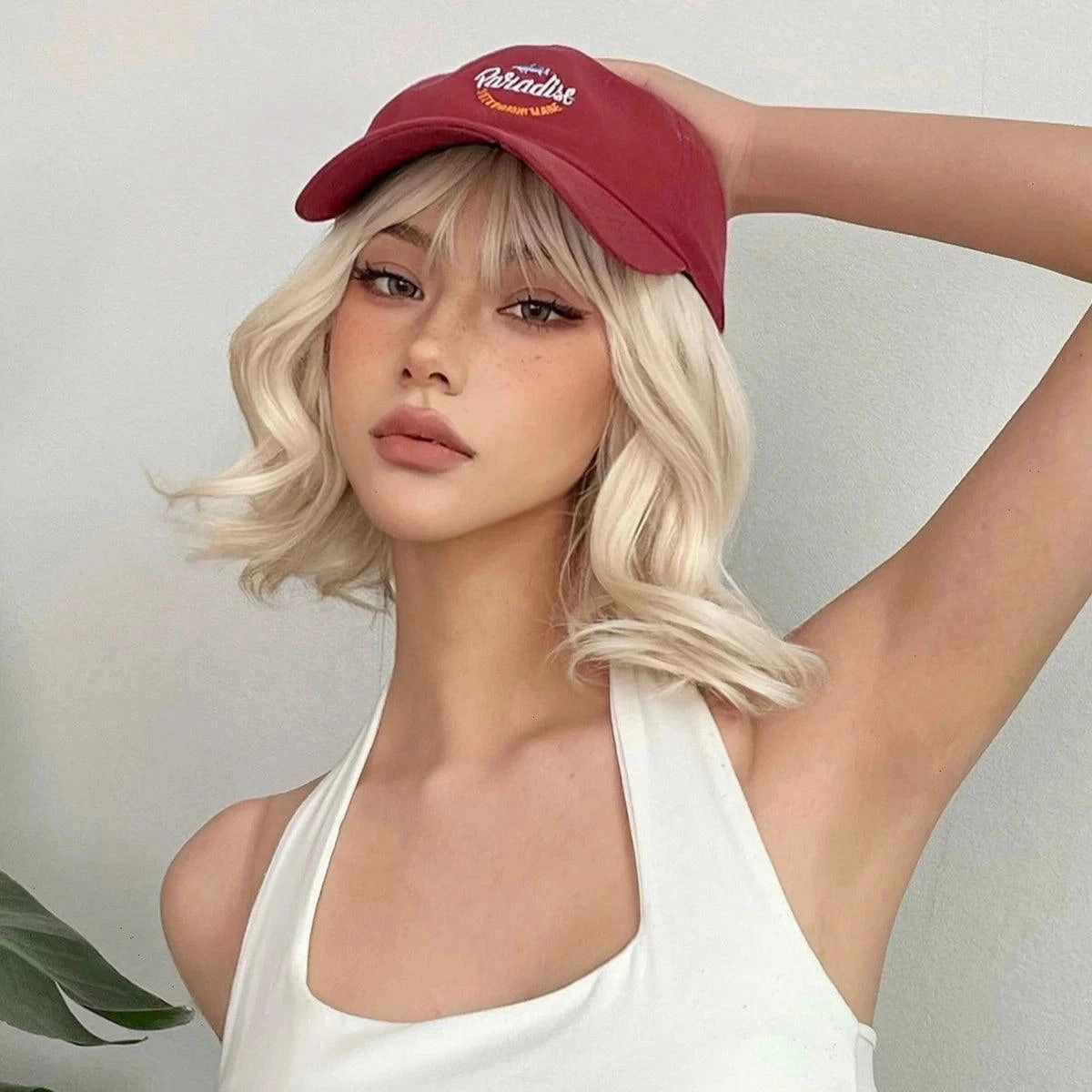 Wig Blonde Short