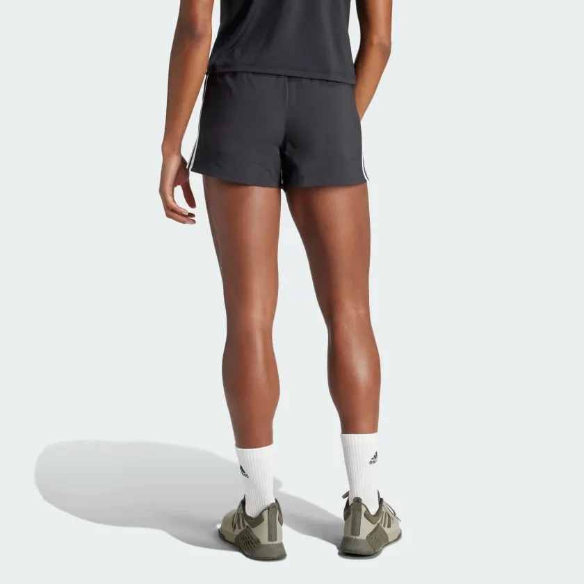 Women's adidas Pacer Training 3-Stripes Woven High-Rise Shorts