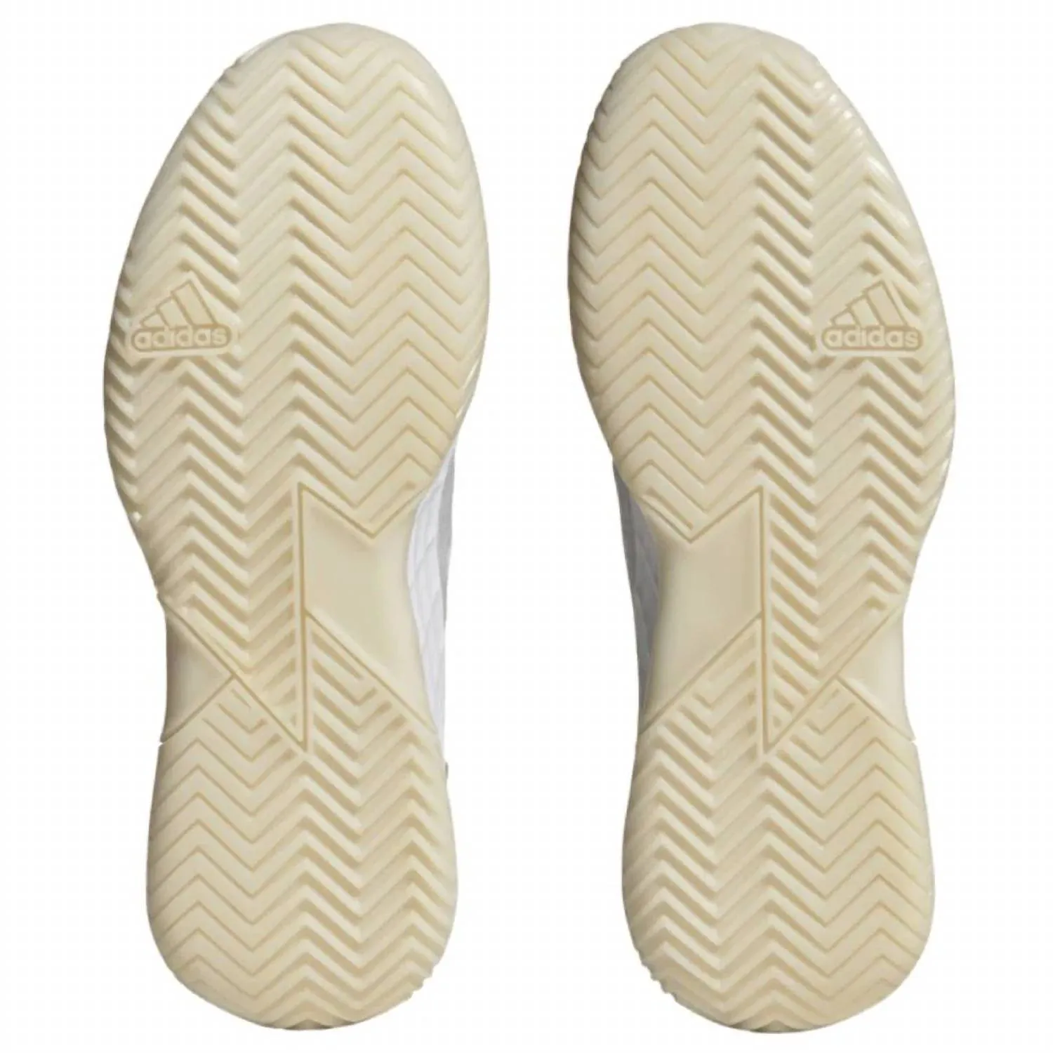 Women's Adizero Ubersonic 4.1 Tennis Shoes In Cloud White/silver/metallic Grey
