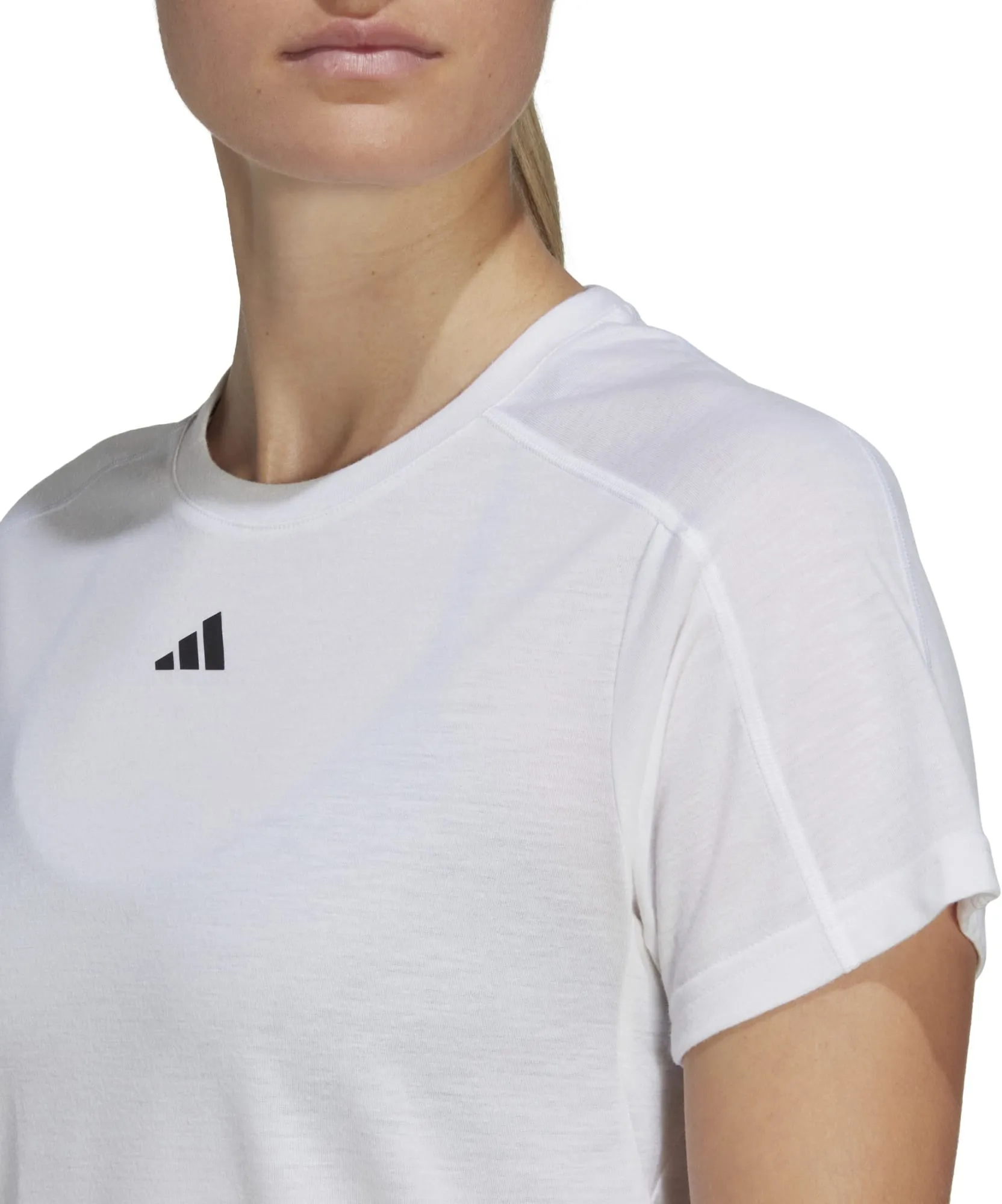 Women's AEROREADY Train Essentials Minimal Branding Crewneck T-Shirt