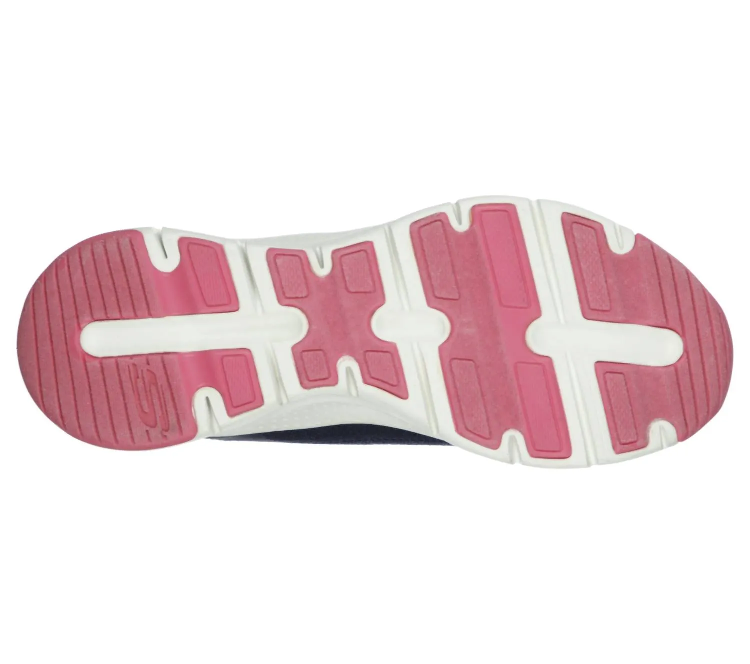 Women's Arch Fit-Comfy Wave Shoes In Navy/hot Pink