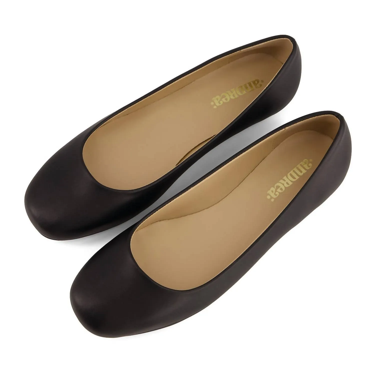 Women's Casual Comfort Ballerina Shoes In Black