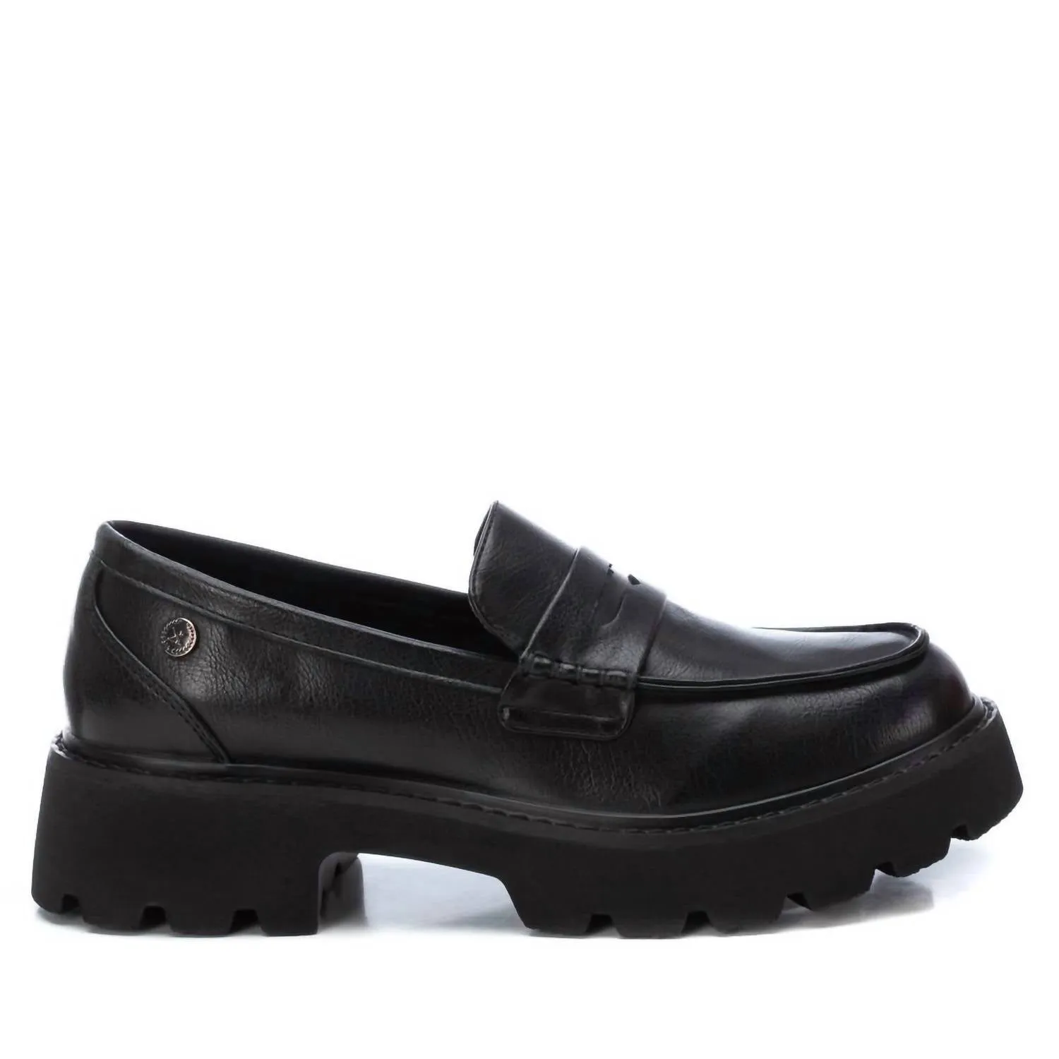 Women's Casual Moccasin Shoes In Black