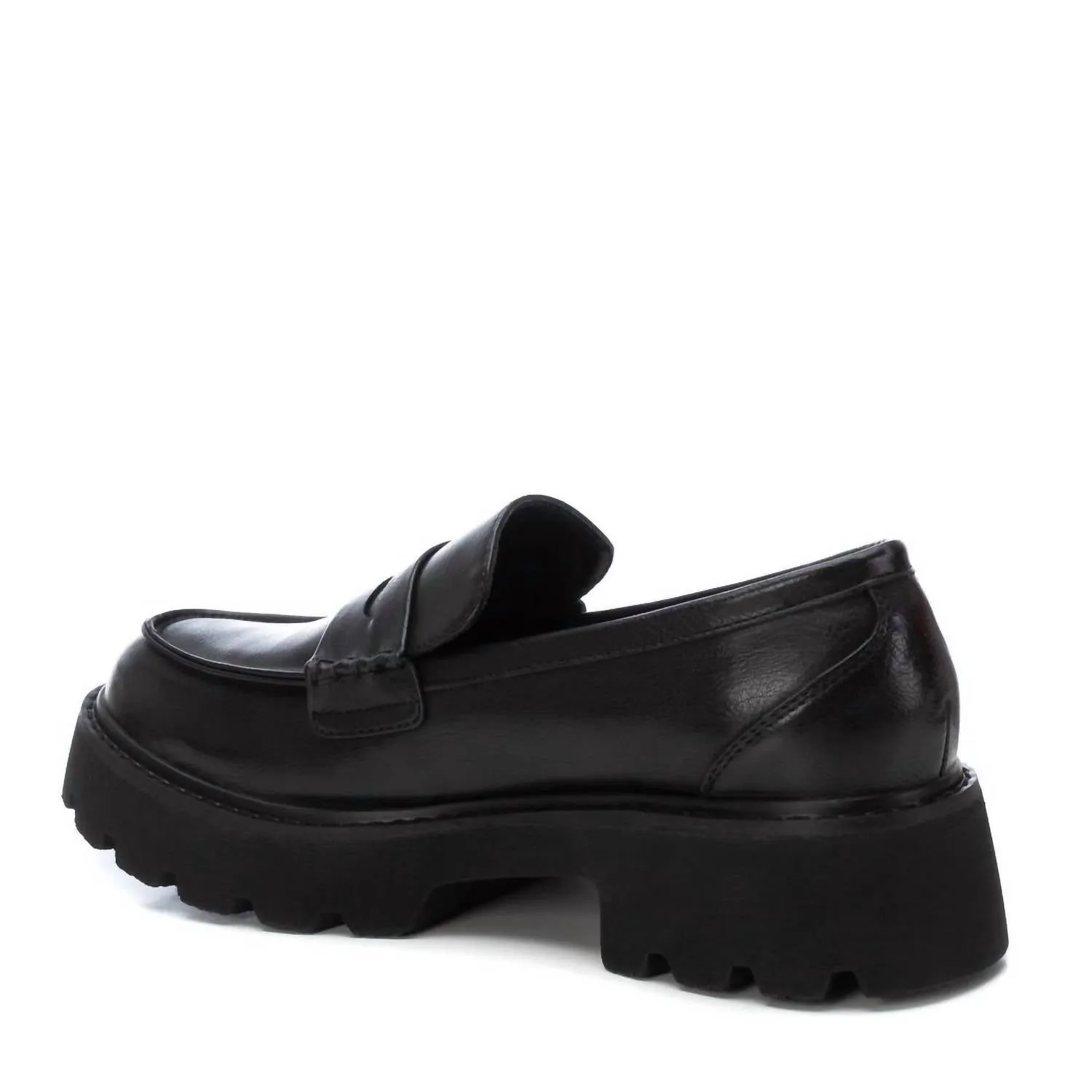 Women's Casual Moccasin Shoes In Black