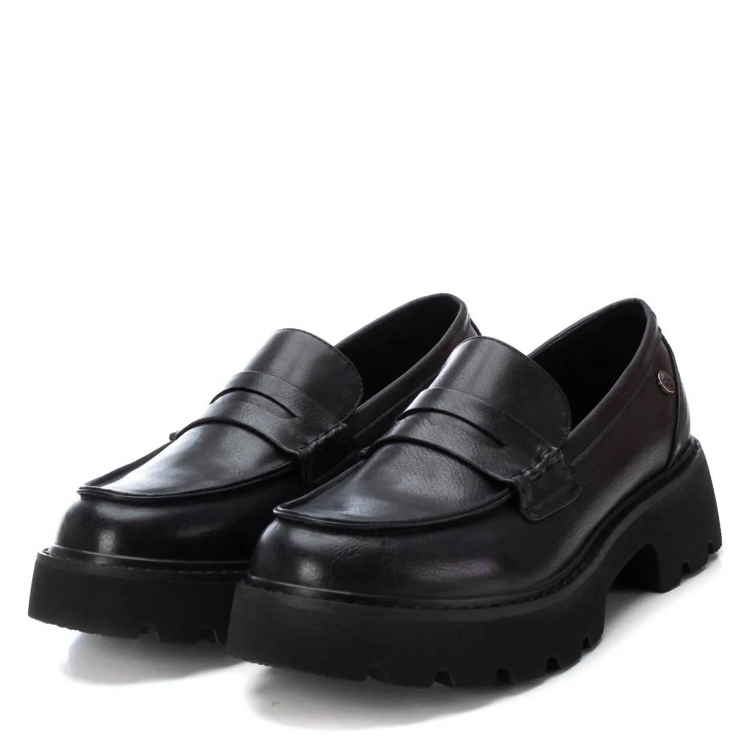 Women's Casual Moccasin Shoes In Black