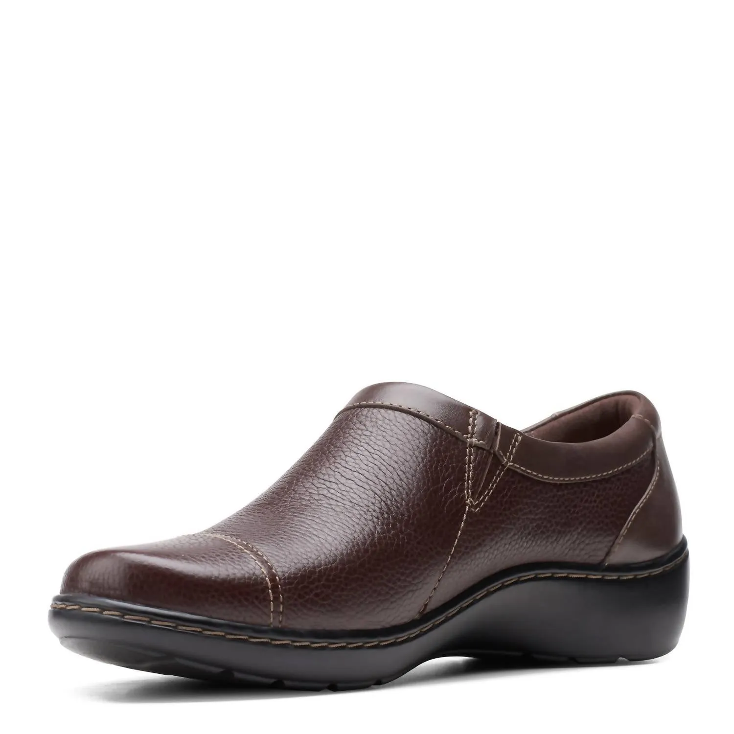 Women's Cora Giny Loafer In Dark Brown Tumbled