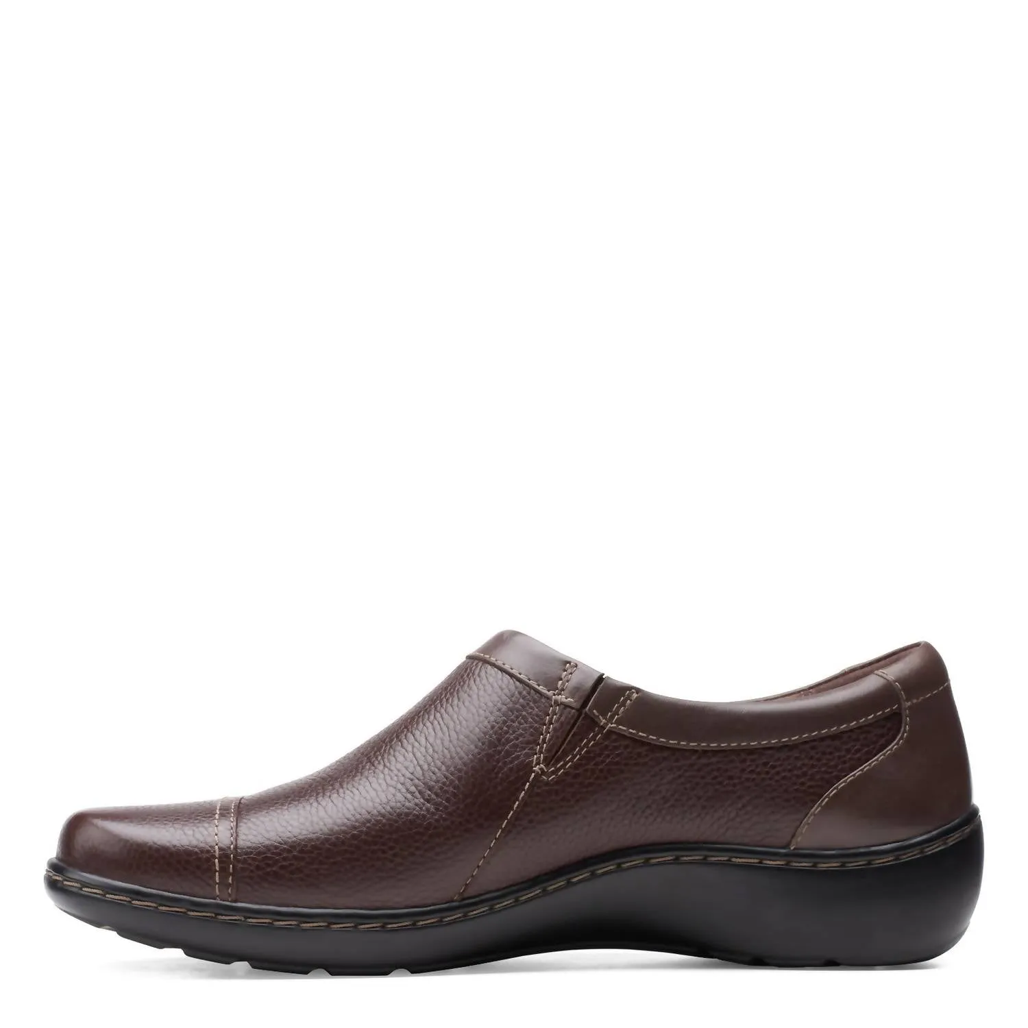 Women's Cora Giny Loafer In Dark Brown Tumbled