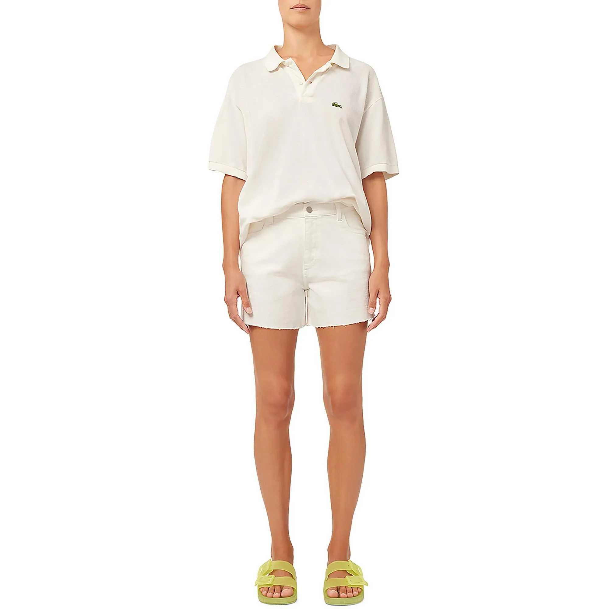 Womens Frayed-Hem Short Cutoff Shorts
