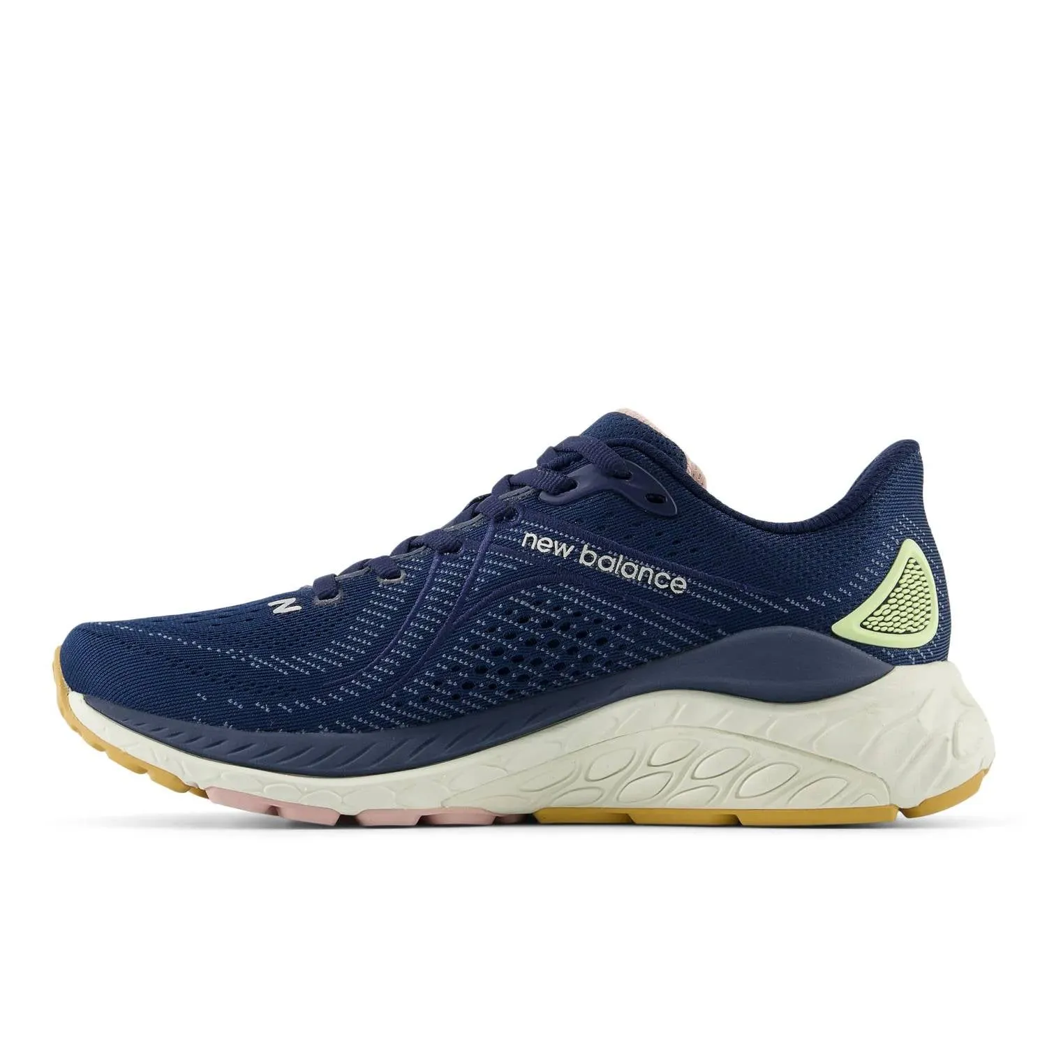 Women's Fresh Foam 860 V13 Running Shoes In Nb Navy/orb Pink/vintage Indigo