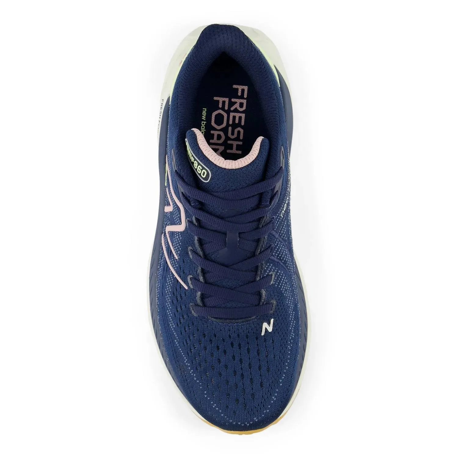 Women's Fresh Foam 860 V13 Running Shoes In Nb Navy/orb Pink/vintage Indigo