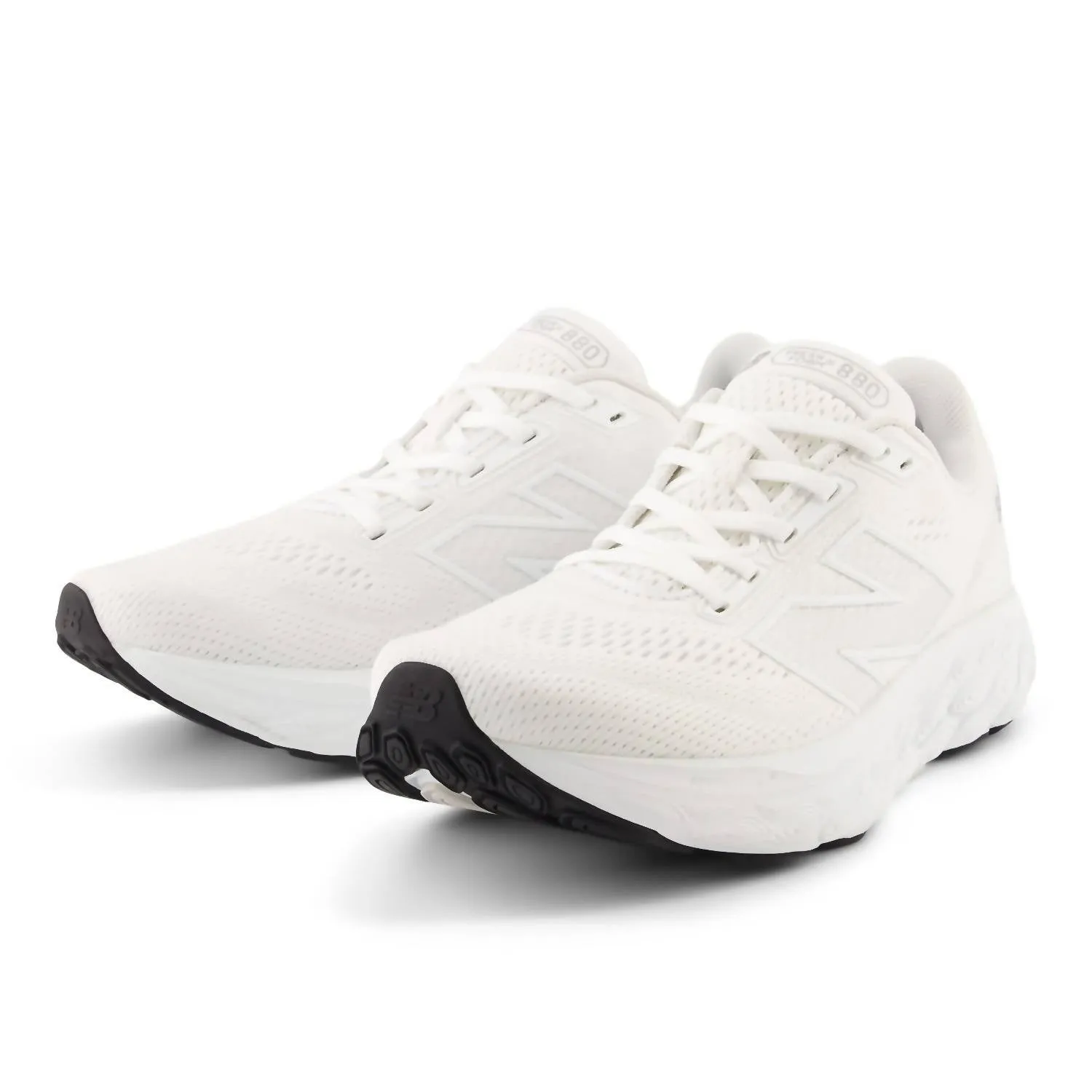 Women's Fresh Foam 880V14 Running Shoes In White/grey