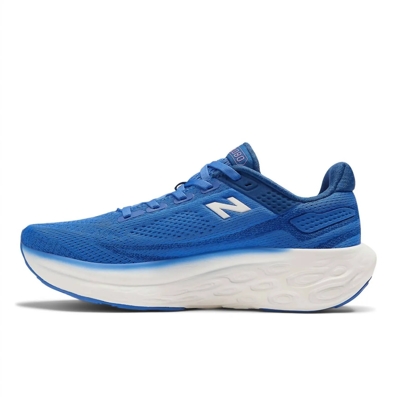 Women's Fresh Foam X 1080V13 Running Shoes In Blue/white