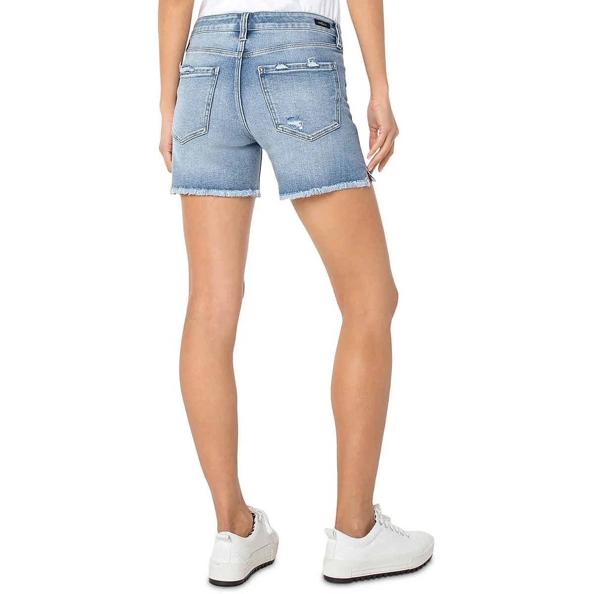 Womens High Rise Short Cutoff Shorts