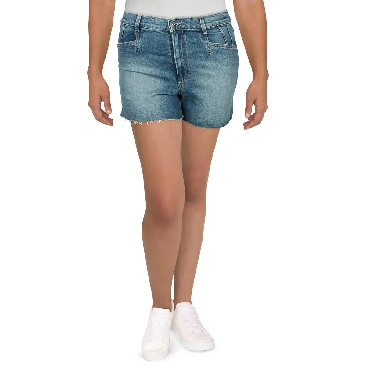Womens High Rise Short Cutoff Shorts