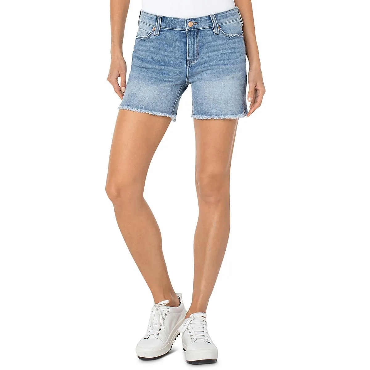 Womens High Rise Short Cutoff Shorts