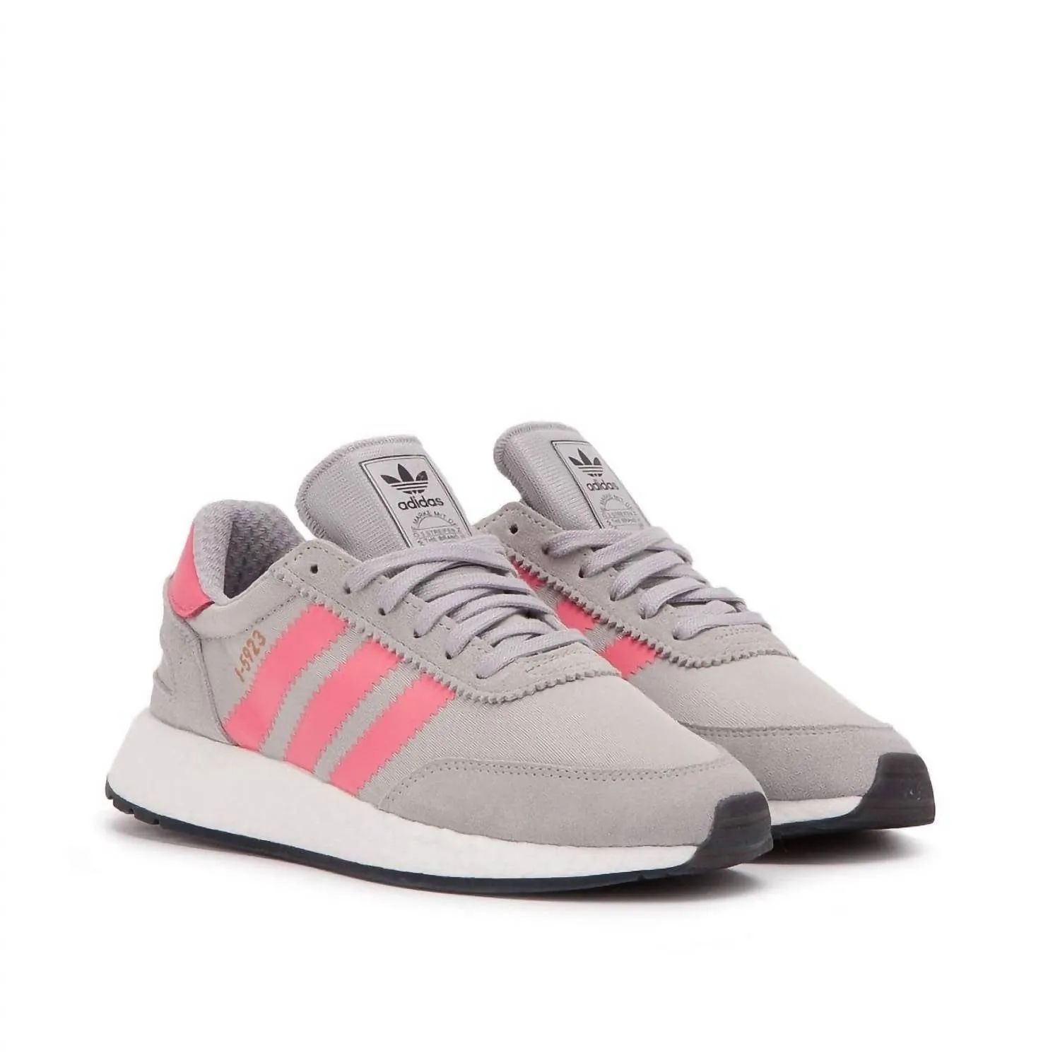 Women's I-5923 Running Shoes In Grey Two/chalk Pink/core Black