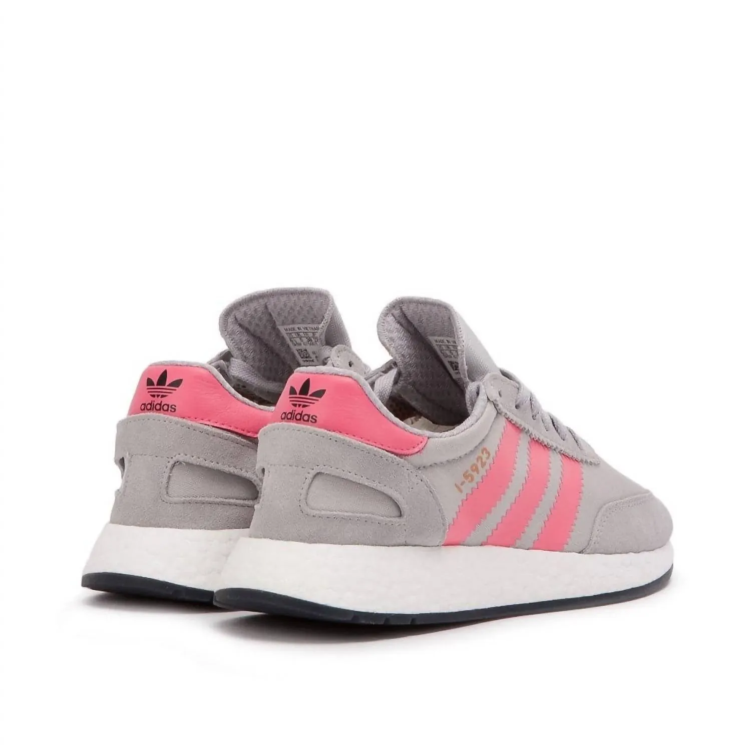 Women's I-5923 Running Shoes In Grey Two/chalk Pink/core Black
