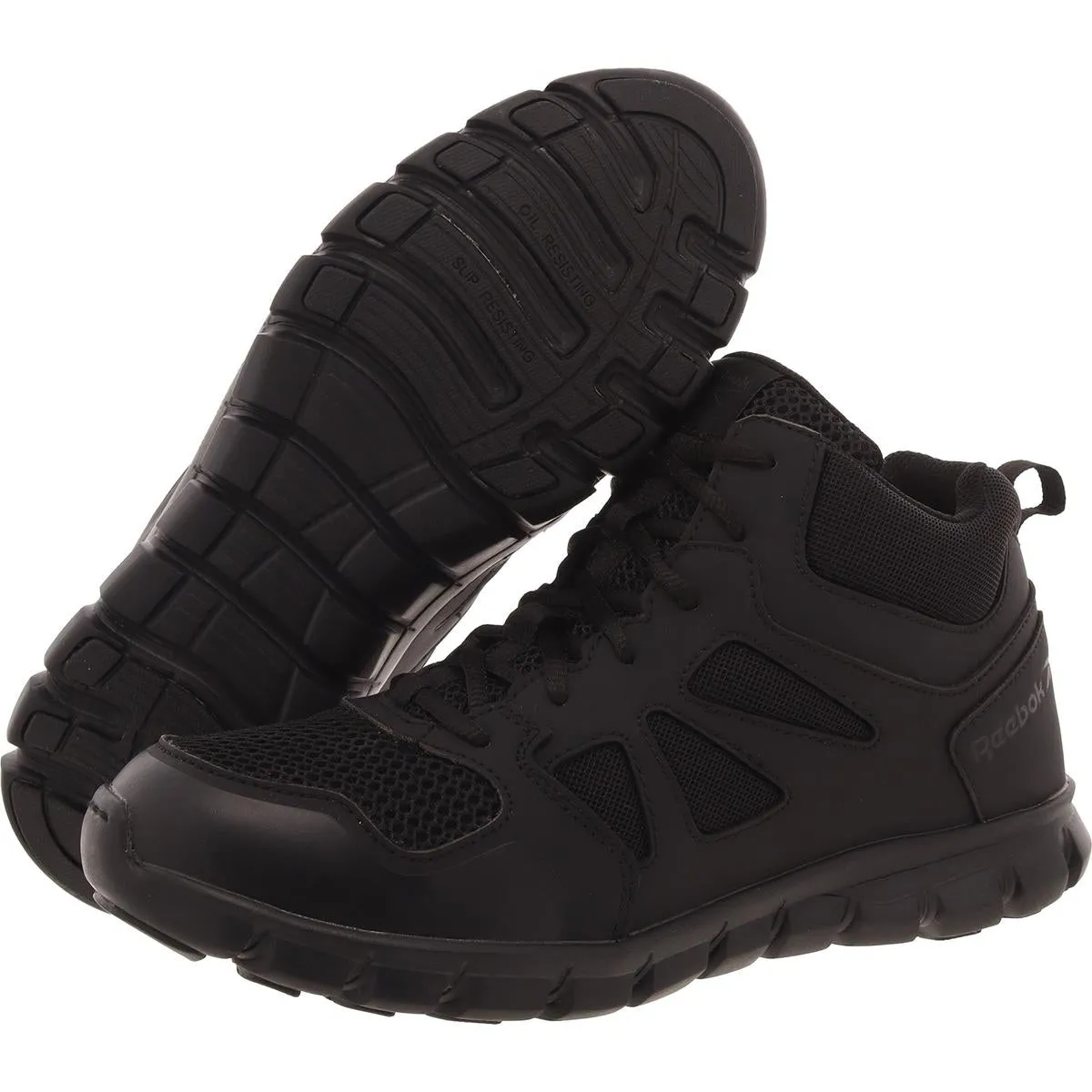 Womens Memory Foam Manmade Work & Safety Shoes
