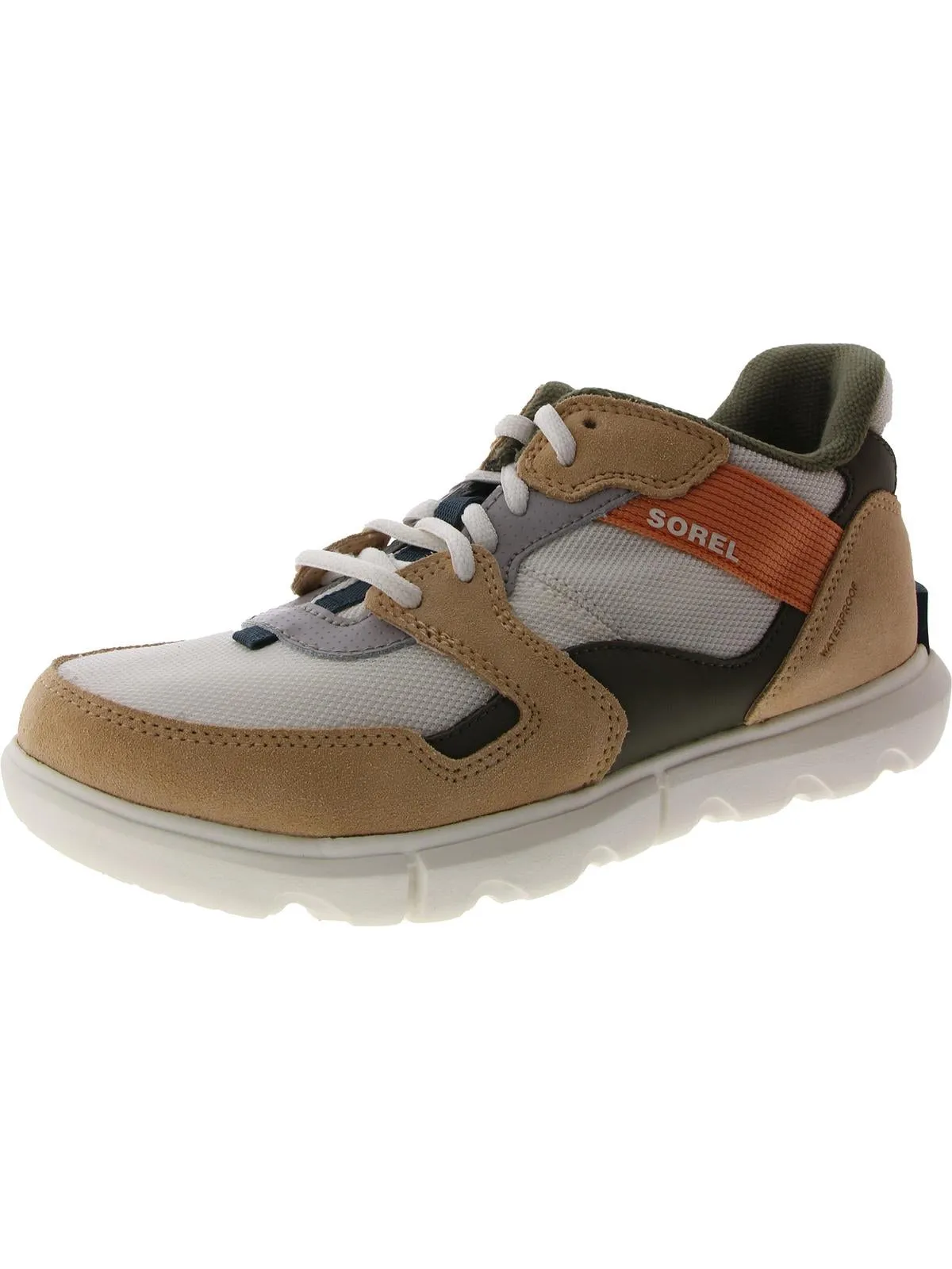 Womens Mixed Media Suede Running & Training Shoes