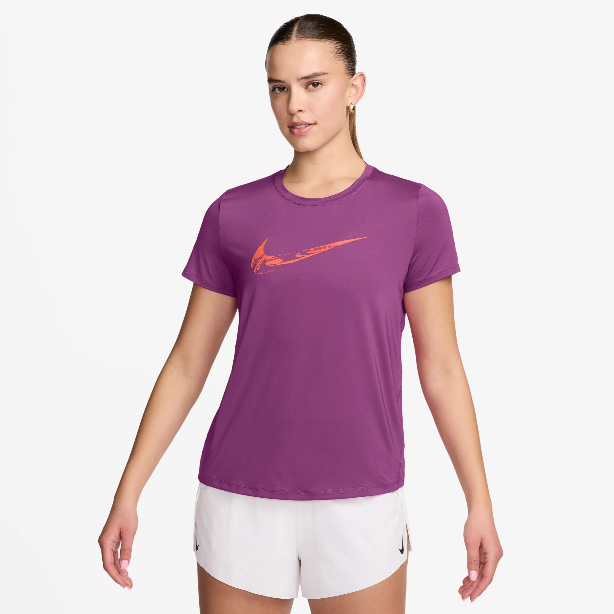 Women's One Dri-FIT Short-Sleeve Graphic Running Top