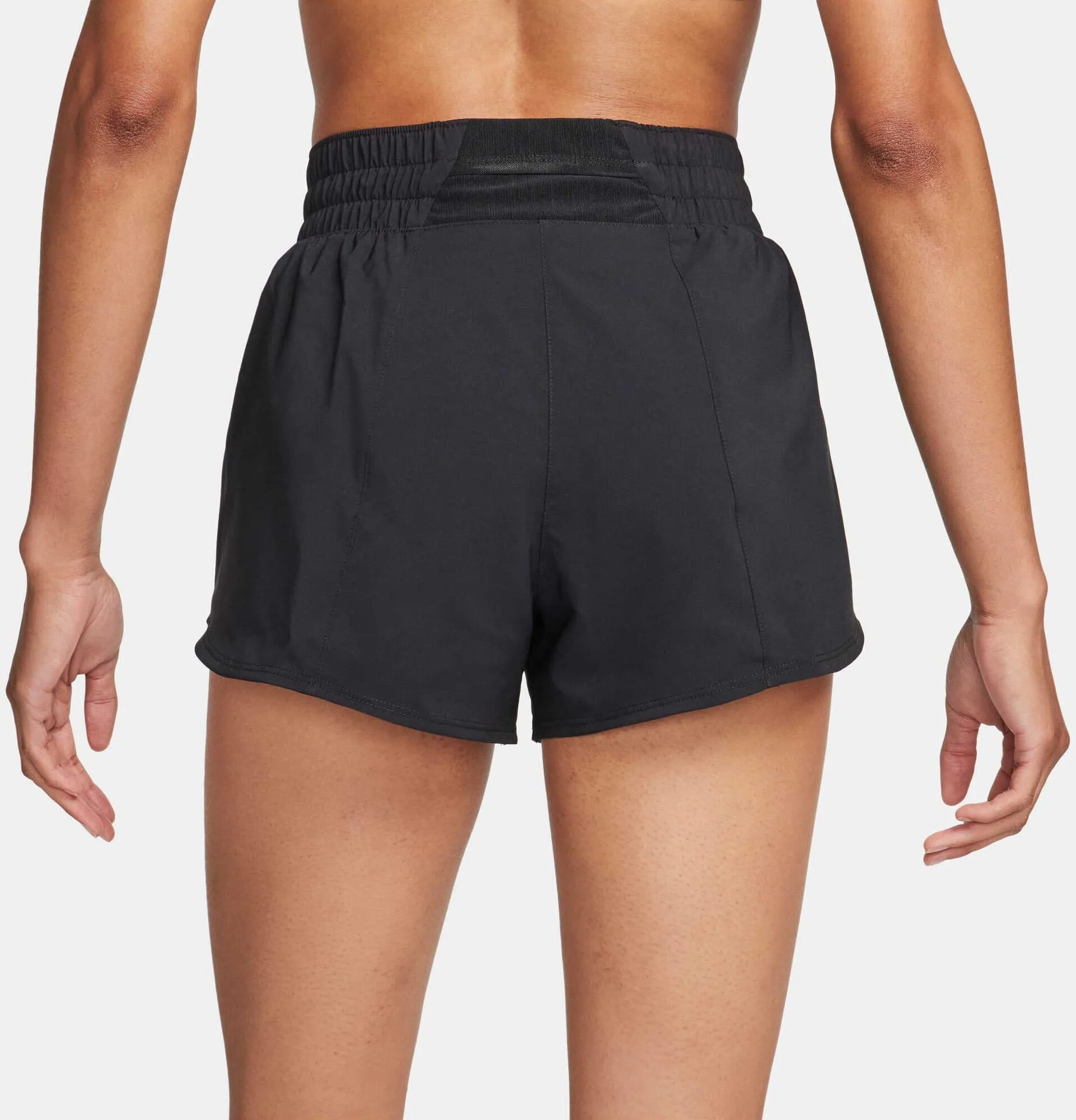 Women's One Swoosh Running Mid-Rise Brief-Lined Shorts